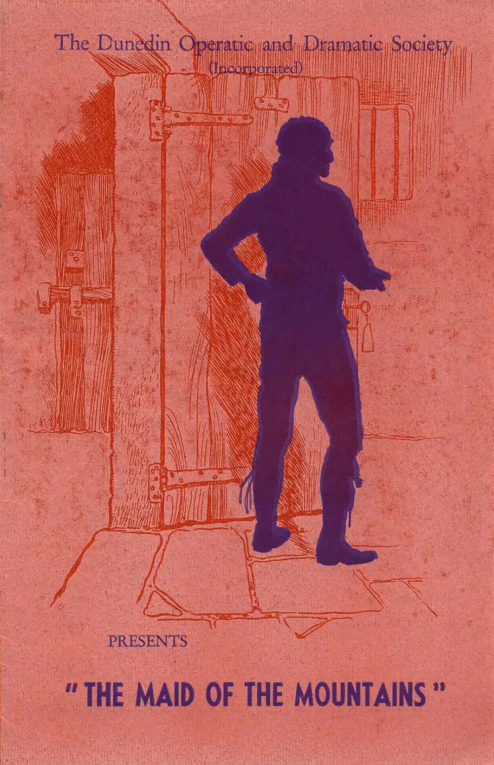 <em>The maid of the mountains</em>. Lyrics by Harry Graham; music by Harold Fraser-Simson. (Dunedin Operatic & Dramatic Society). His Majesty’s Theatre, Dunedin, 1959.