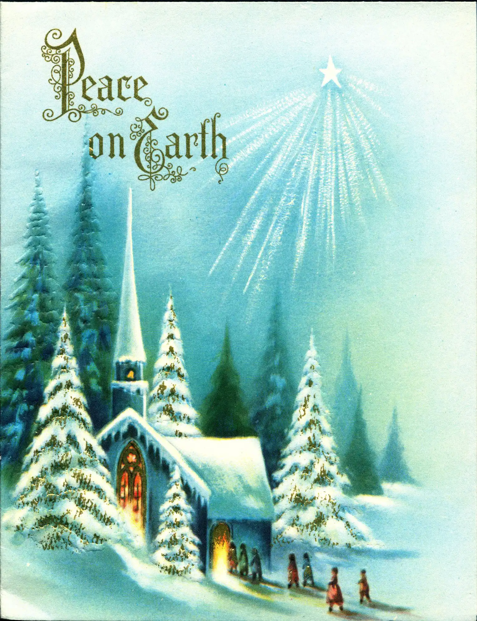 Christmas Cards sent to A.H. Reed