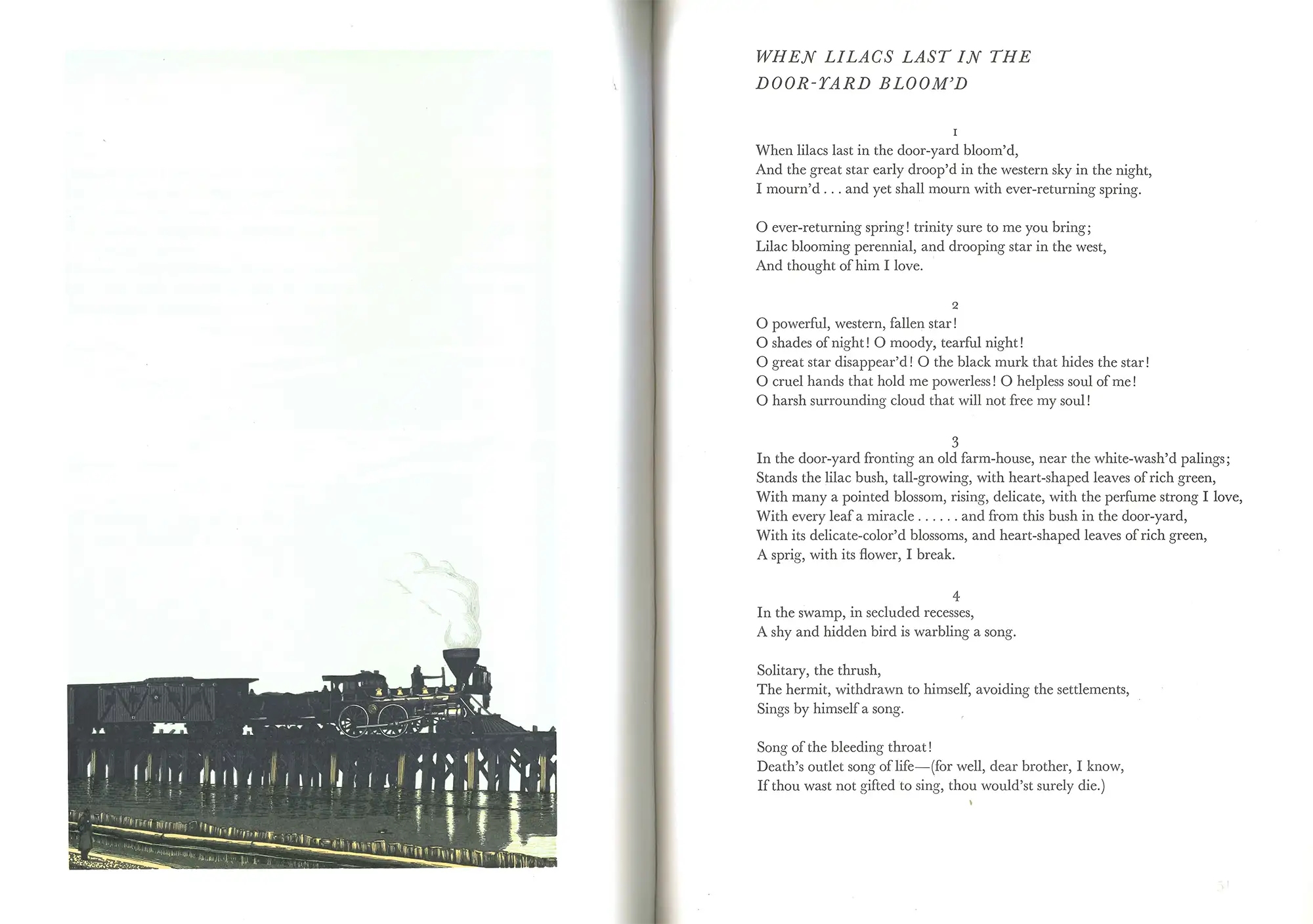 Walt Whitman. Wrenching Times: Poems from Drum-Taps. Newton, Powys: Gwasg Gregynog, 1991.