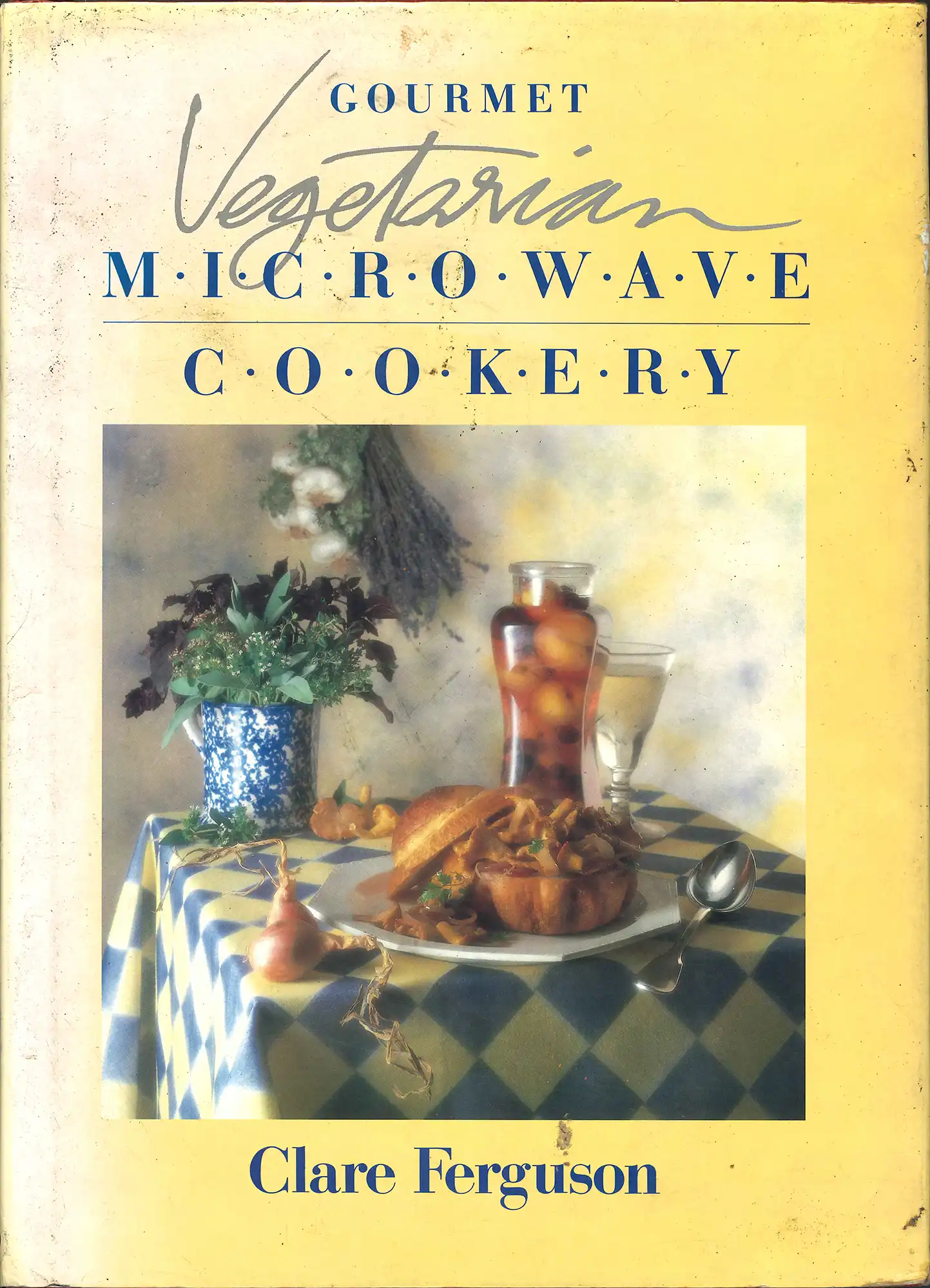Clare Ferguson, Gourmet vegetarian microwave cookery. London: Grub Street, 1986. SPRH 641.5636 FER