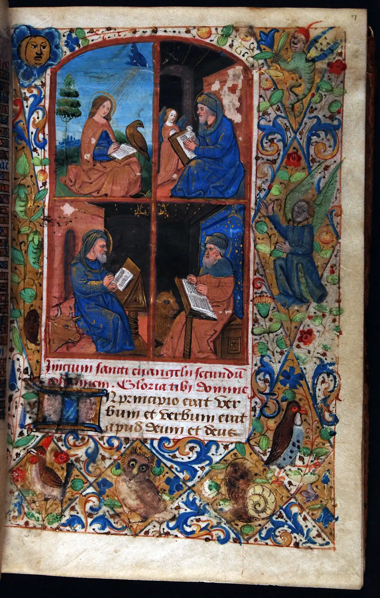 Book of Hours, in Latin and French. Northern France (perhaps Rouen), late fifteenth century. Reed MS8.