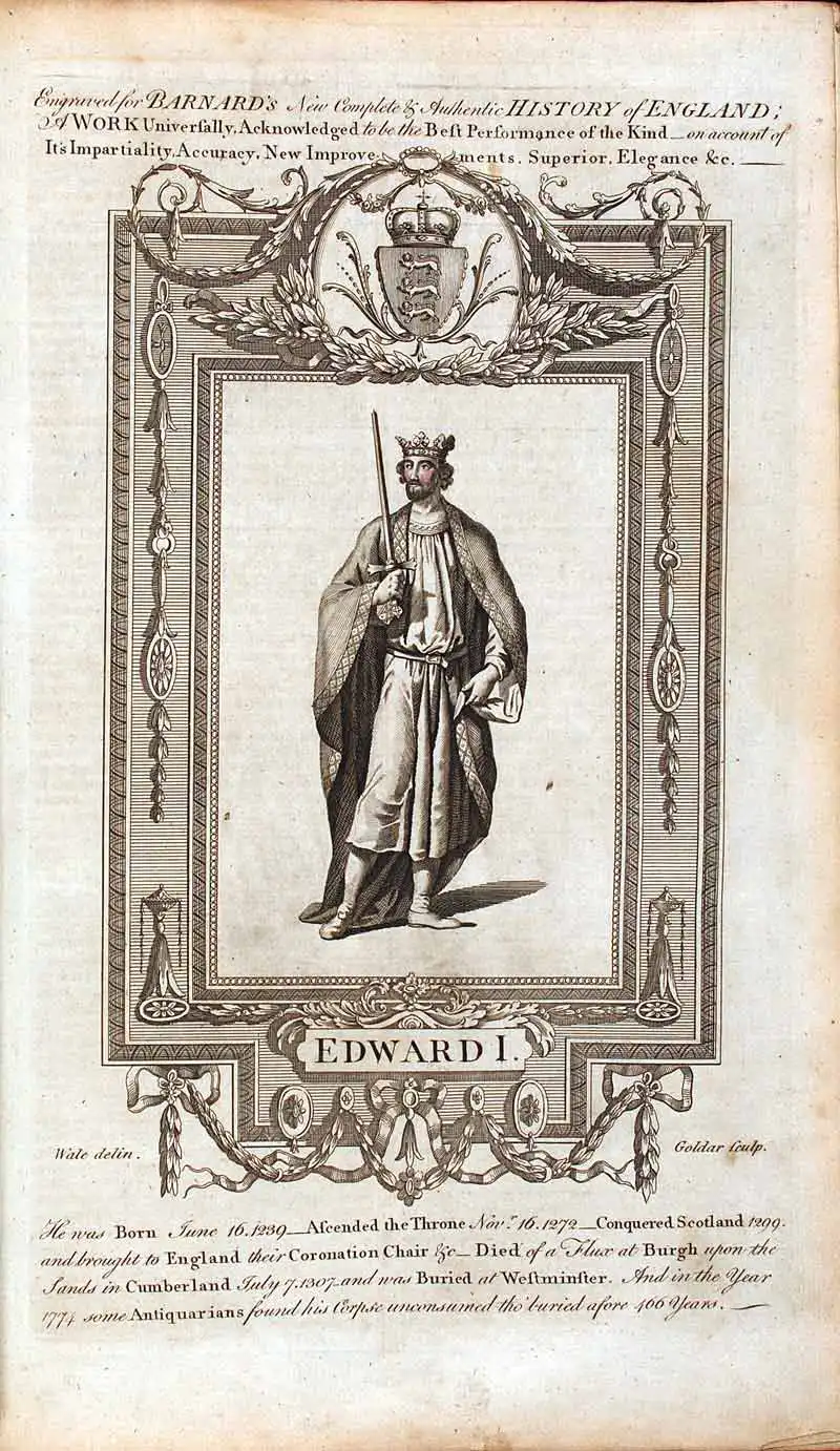 Edward Barnard. The new, comprehensive, impartial and complete history of England…. London: Printed for Alexander Hogg, 1791.