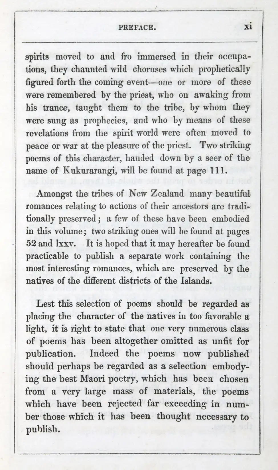 Sir George Grey. <i>Ko nga moteatea, me nga hakirara o nga Maori. </i> Wellington: Printed by Robert Stokes, 1853.