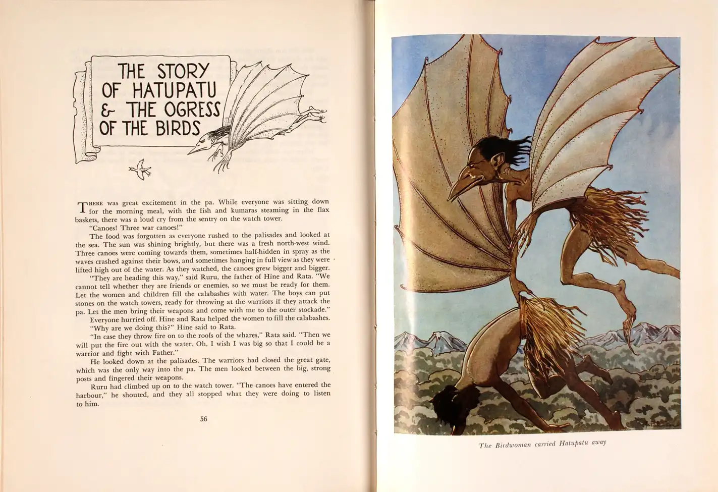 A. W. Reed. Maori Tales of Long Ago … Illustrated by A. S. Paterson. Wellington: A. H. & A. W. Reed, [1957].
