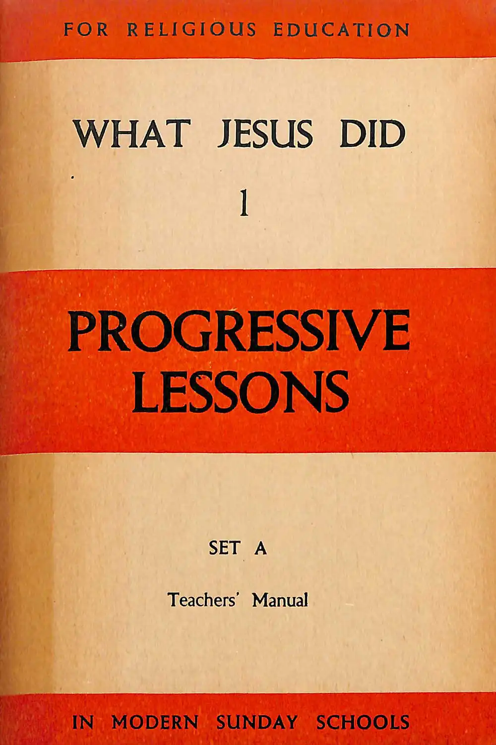 A.W. Reed (editor). <em>Progressive Sunday school lessons: What Jesus did, 1.</em> Wellington: A.H. & A.W. Reed, 1948.