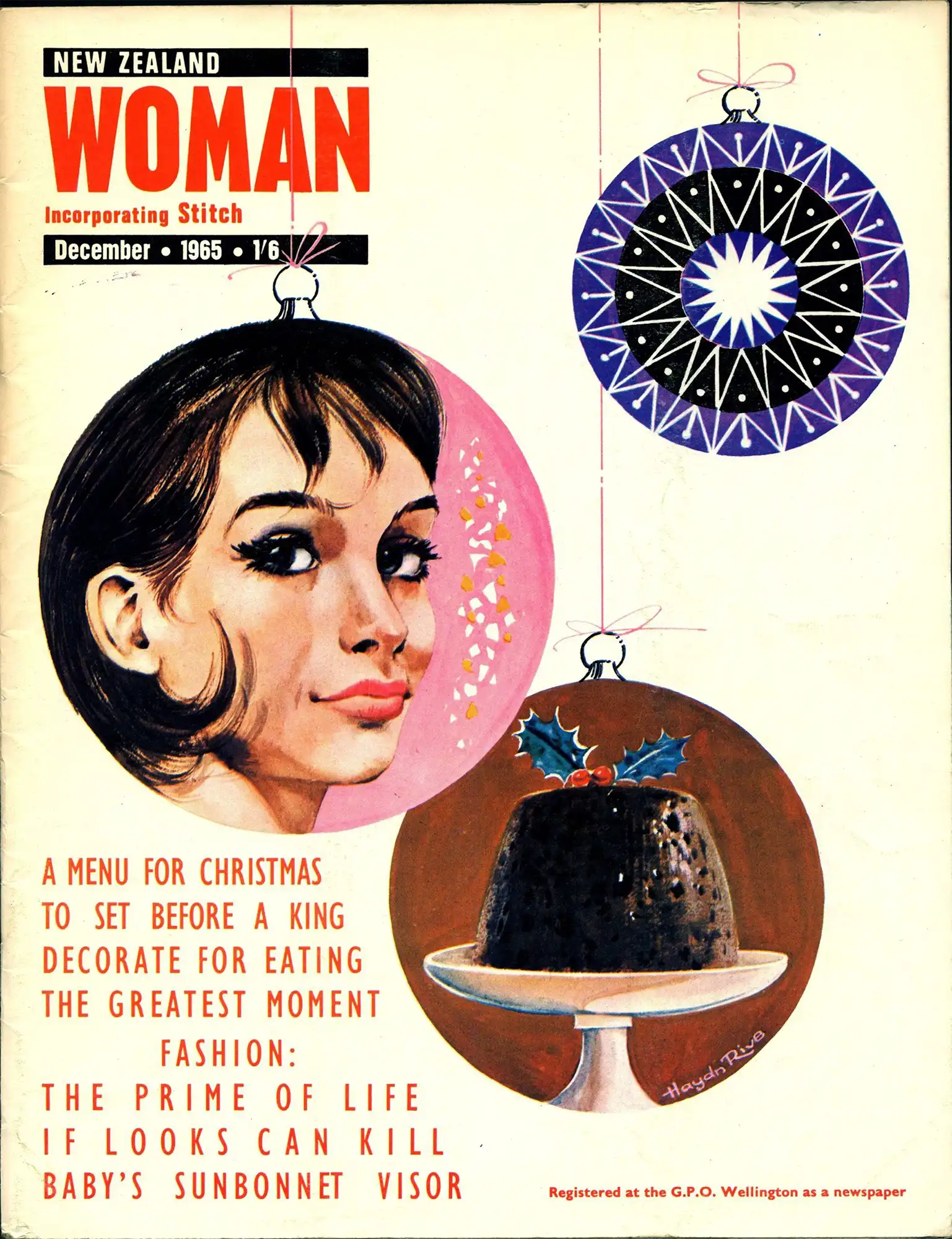 New Zealand Woman. December 1965.