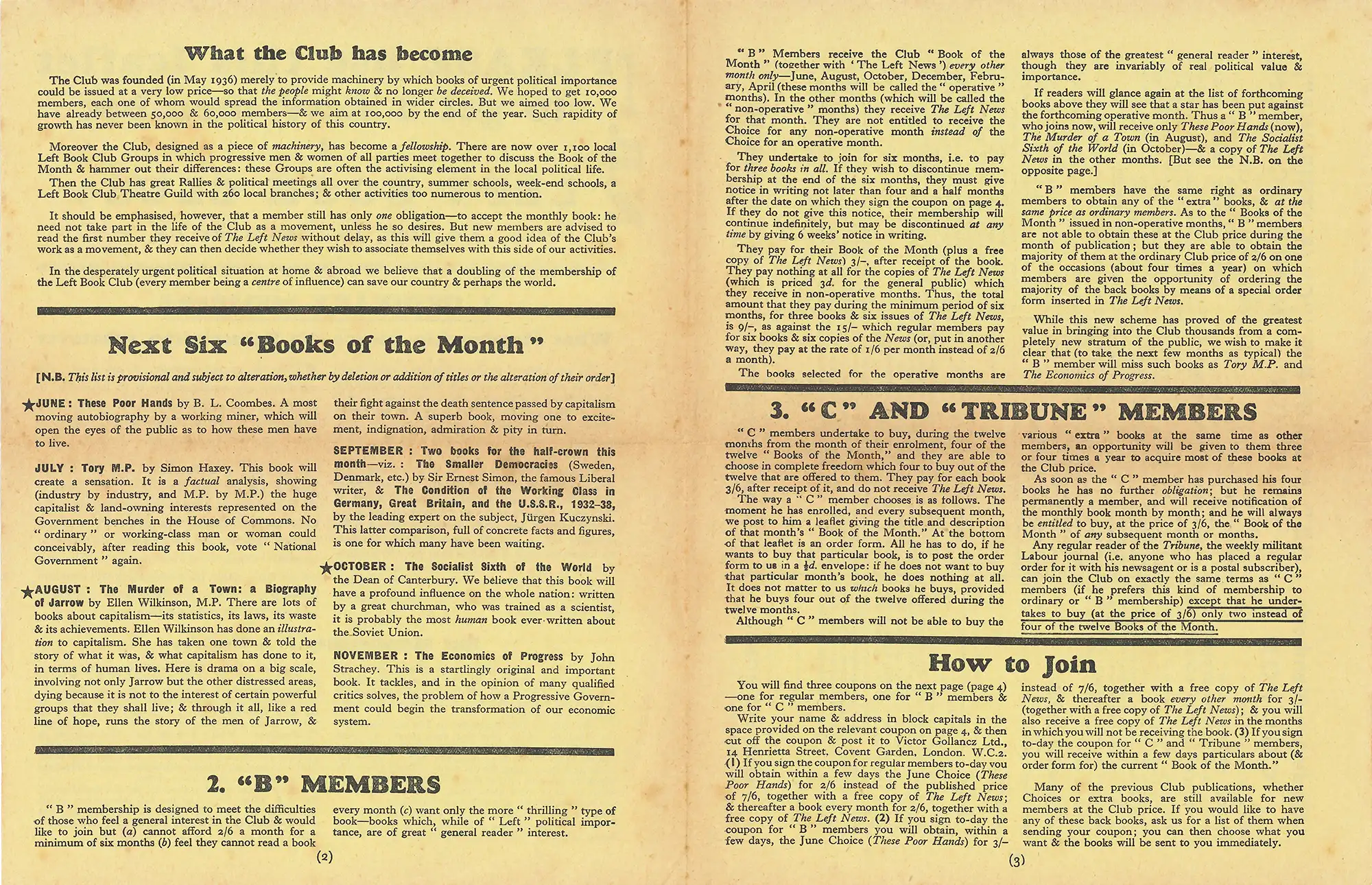‘Please use this leaflet’ leaflets. Southampton: Camelot Press Ltd, 1938-39 