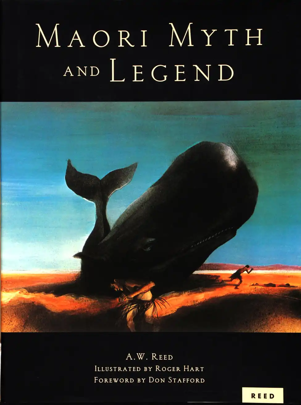 A. W. Reed. <i>Maori Tales of Long Ago … Illustrated by A. S. Paterson. </i> Wellington: A. H. & A. W. Reed, [1957].