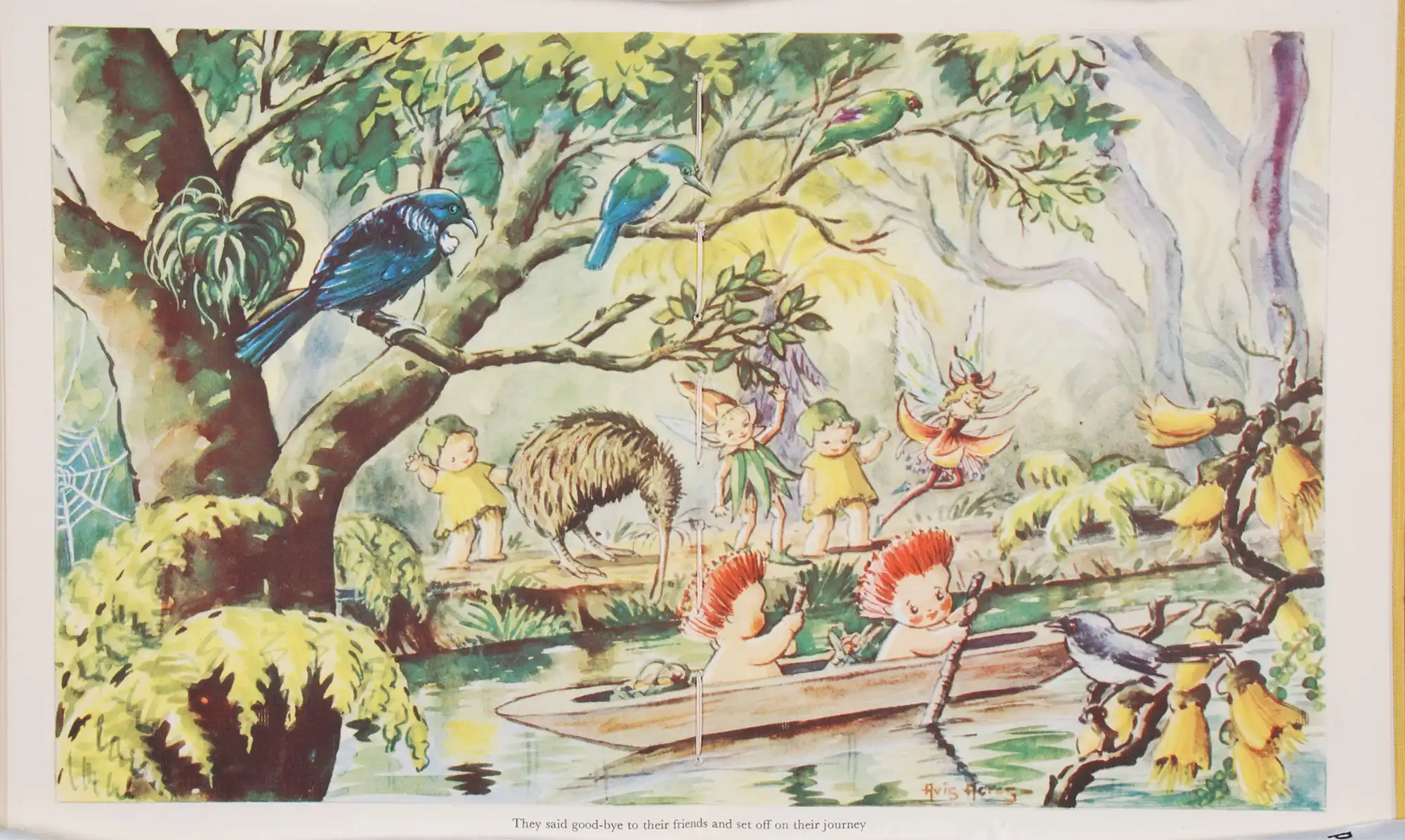 Avis Acres. The adventures of Hutu and Kawa. Wellington, N.Z.: Reed, [1955].