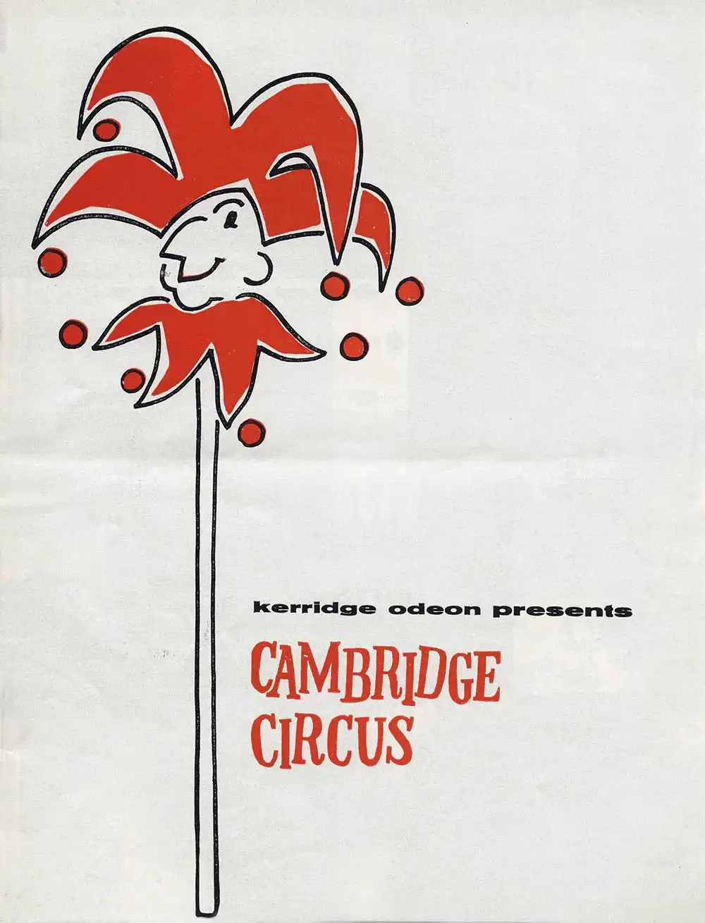 <em>Cambridge Circus</em> (featuring John Cleese, Graham Chapman, Tim Brooke-Taylor and Bill Oddie). New Zealand tour, 1964.