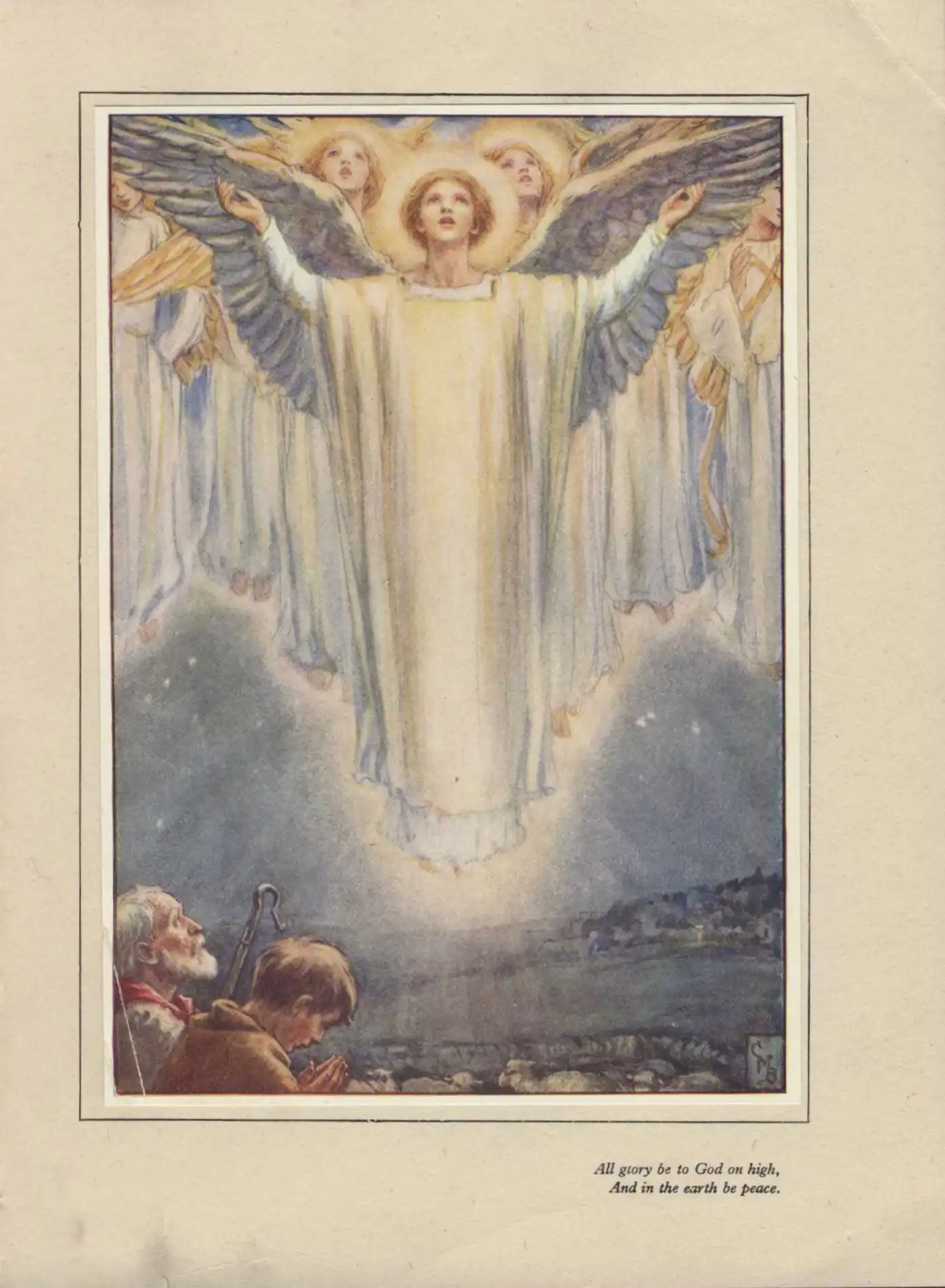 The children’s book of hymns. Illustrated by Cicely Mary Barker. London: Blackie & Son, 1929.
