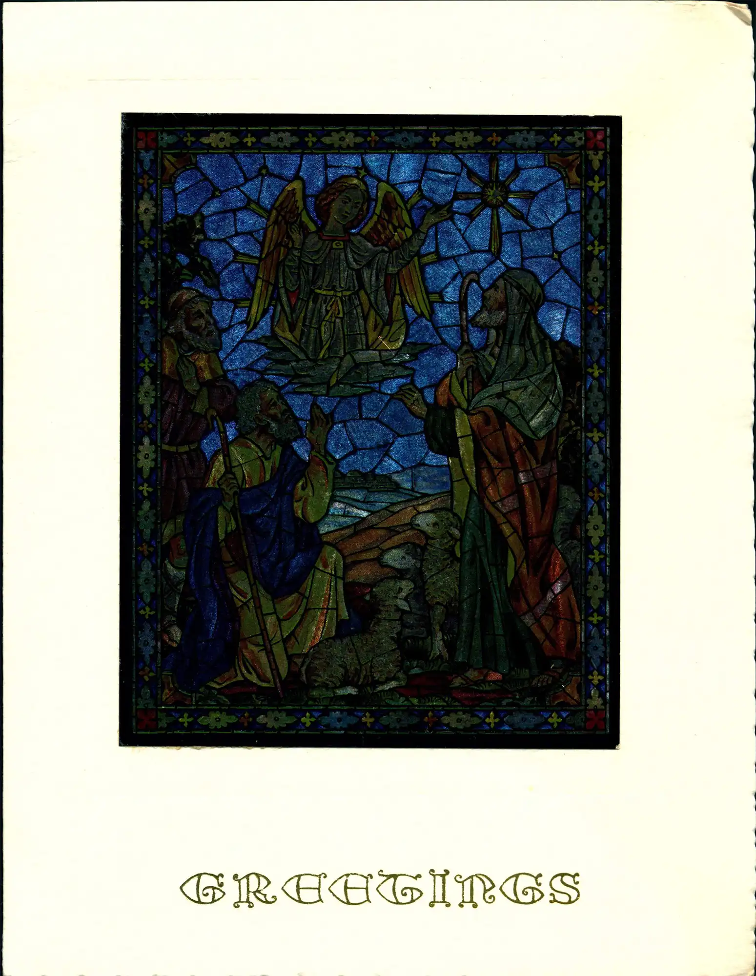 Christmas Cards sent to A.H. Reed