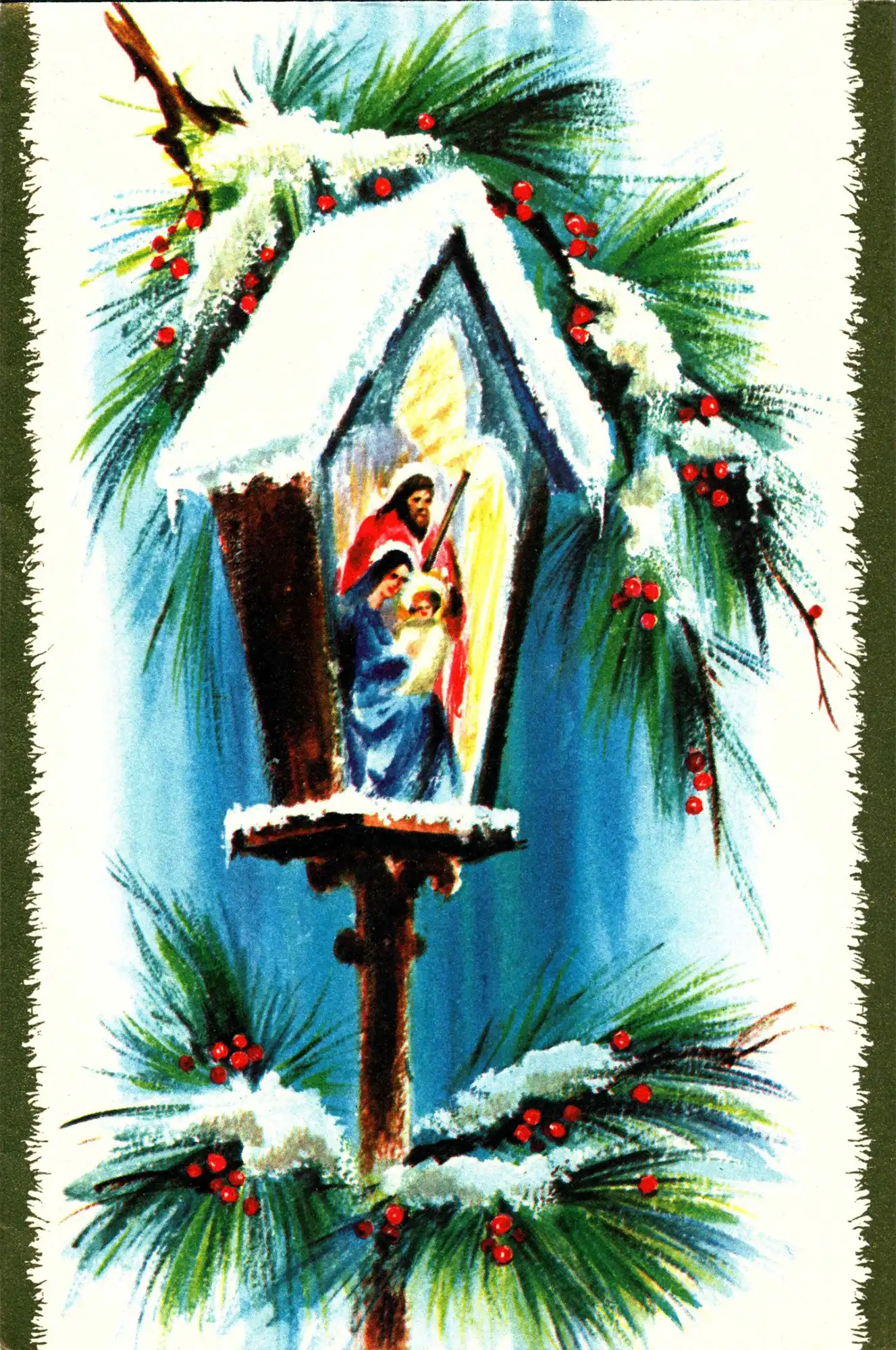 Christmas Cards sent to A.H. Reed