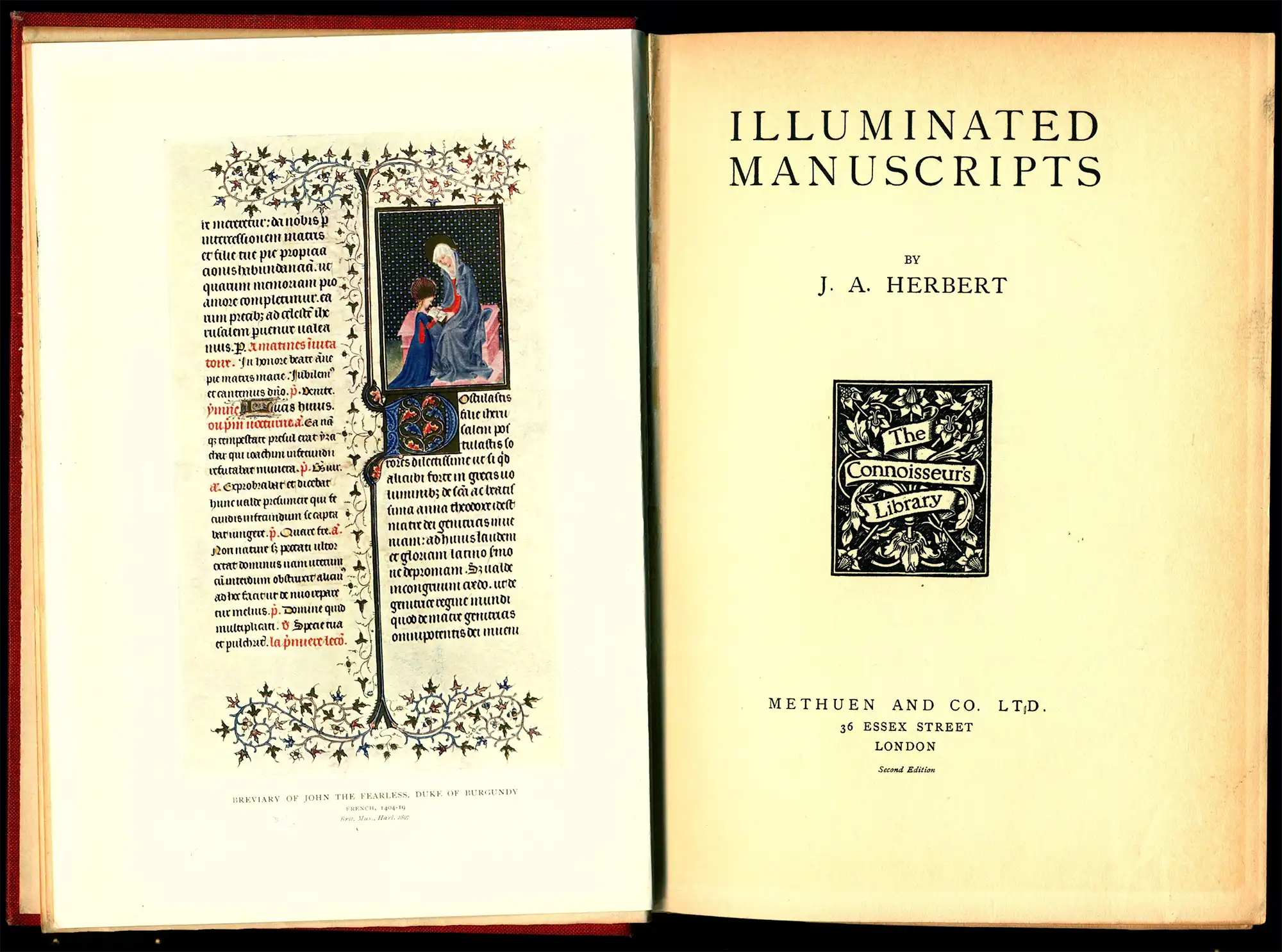 J.A. Herbert. Illuminated manuscripts. London: Methuen, 1912.
