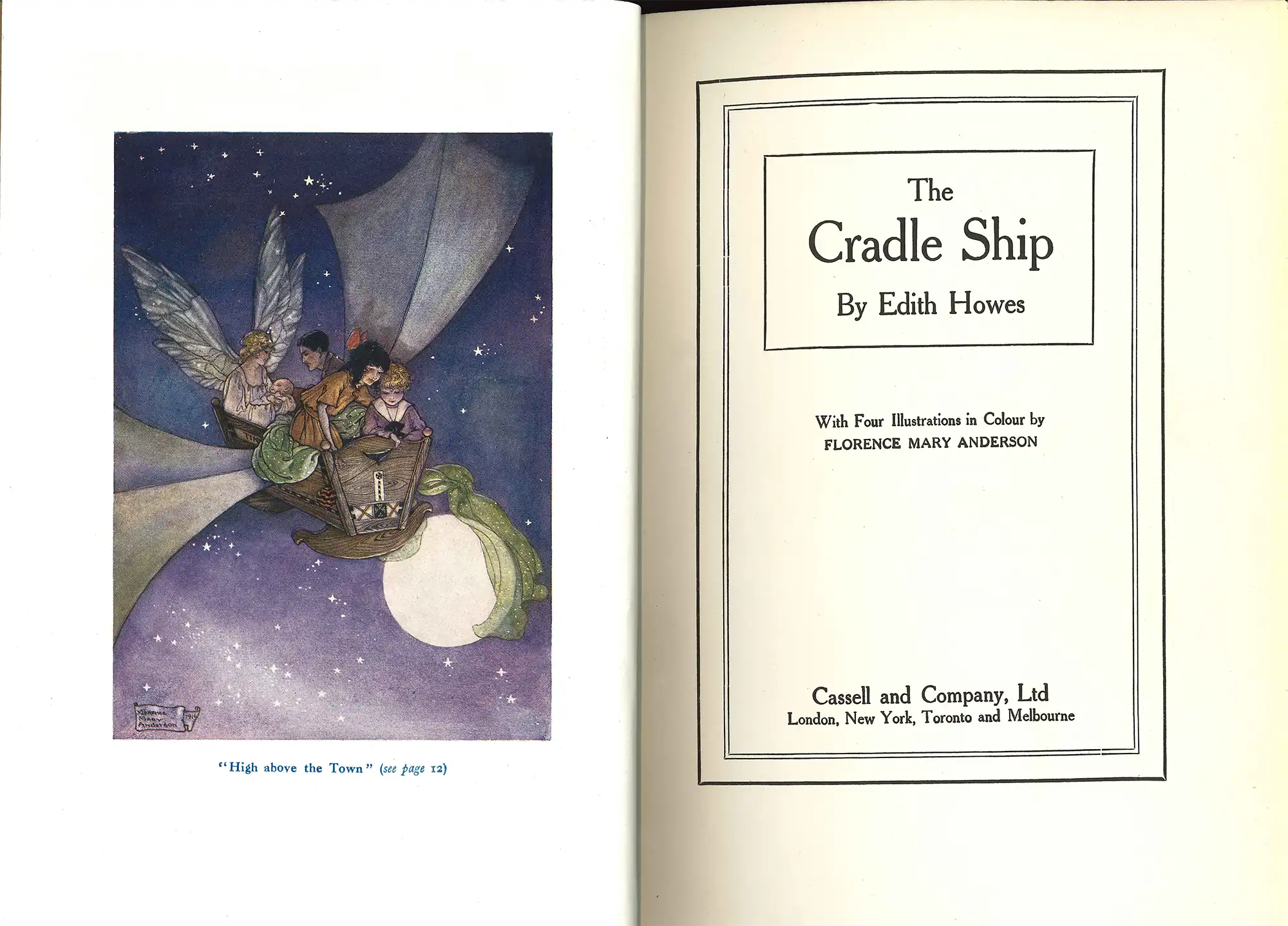 Edith Howes. The cradle ship. London: Cassell and Company, [1916?]
