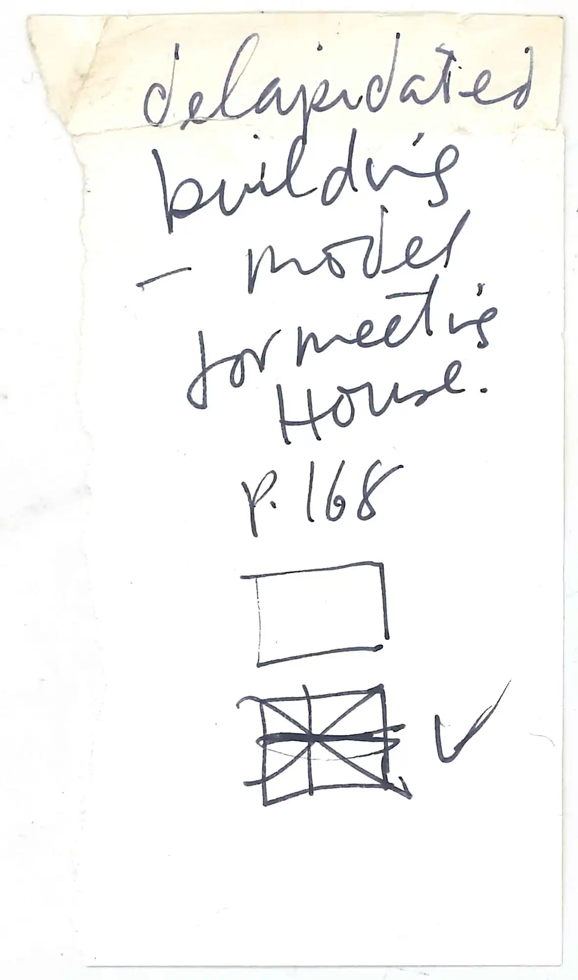 Ralph Hotere. Note inserted in Maori.