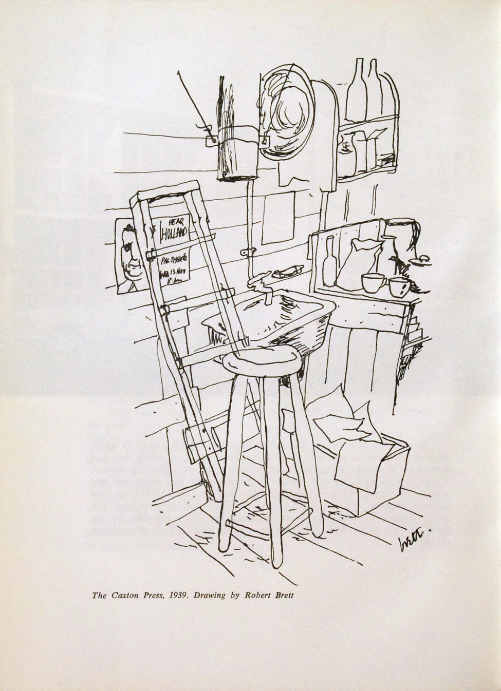 R. C. Lamb. Street Corner: A Study to Mark the Thirtieth Anniversary of the Founding of The Caxton Press. <i>Christchurch: The Caxton Press, 1967.</p>