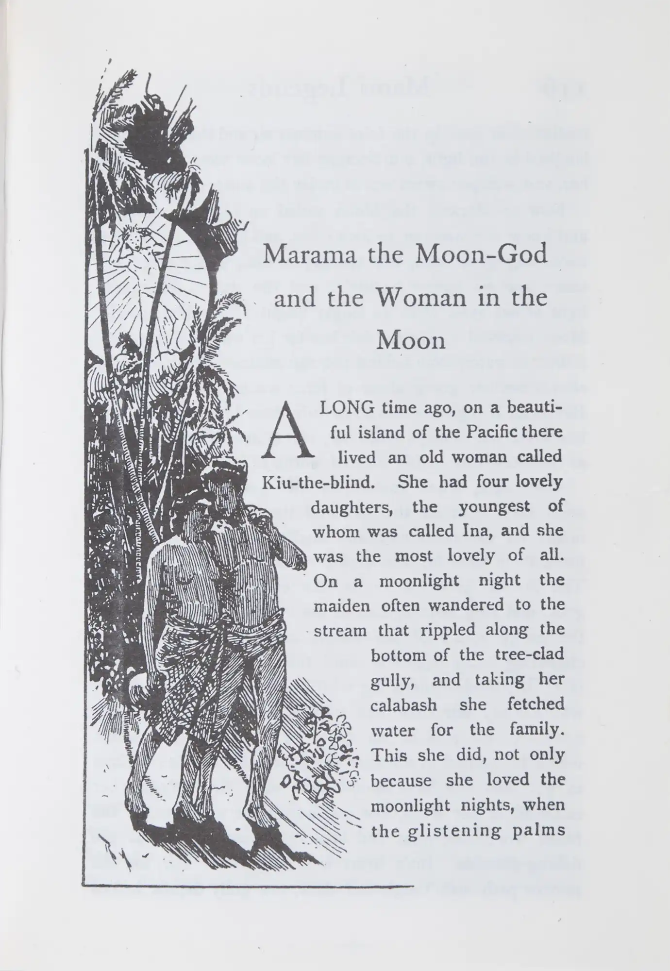 Maori tales & legends : collected and retold by Kate McCosh Clark with illustrations by Robert Atkinson.  [Dunedin, N.Z.]: Southern Reprints, 1993.