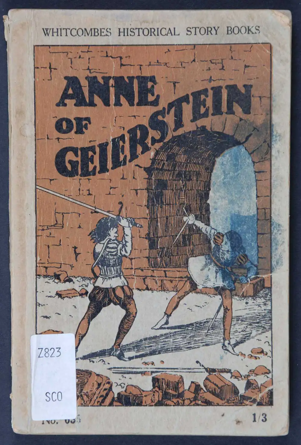Sir Walter Scott. <em>Anne of Geierstein</em>. [Abridged]. Auckland: Whitcombe & Tombs, [1927].