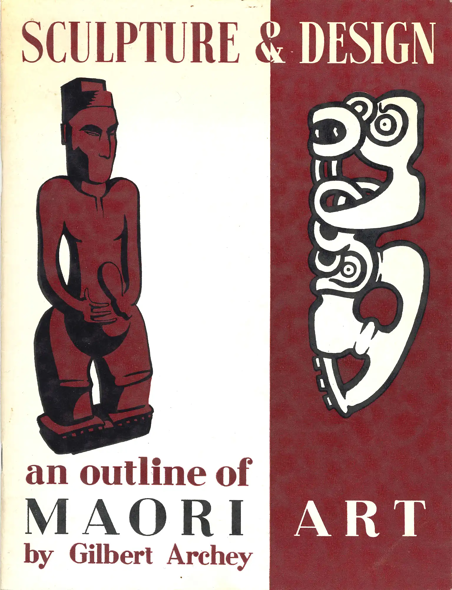Gilbert Archey, Sculpture and design: An outline of Māori art. Auckland: Auckland War Memorial Museum, 1960. SPRH 736.40993 ARC