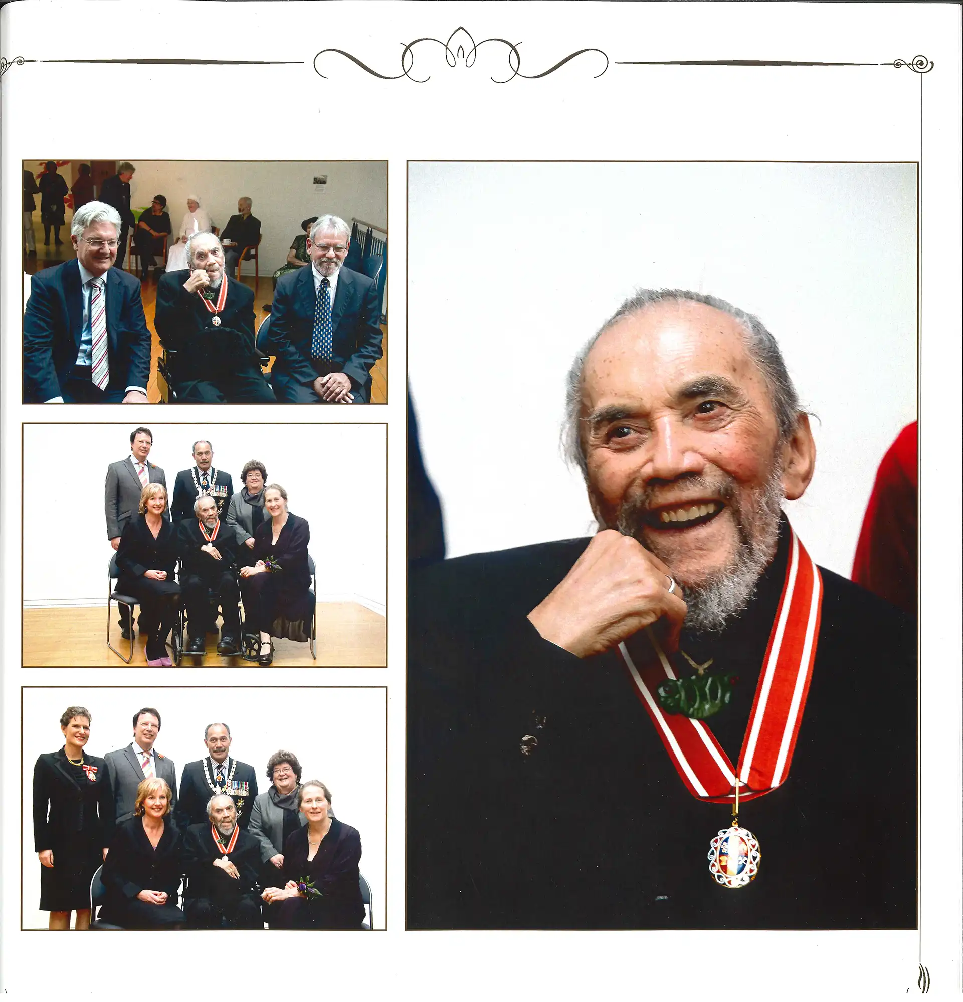 ‘Order of New Zealand Investiture Portfolio’, 30 March 2012. SPRH Hotere Collection Ephemera: 