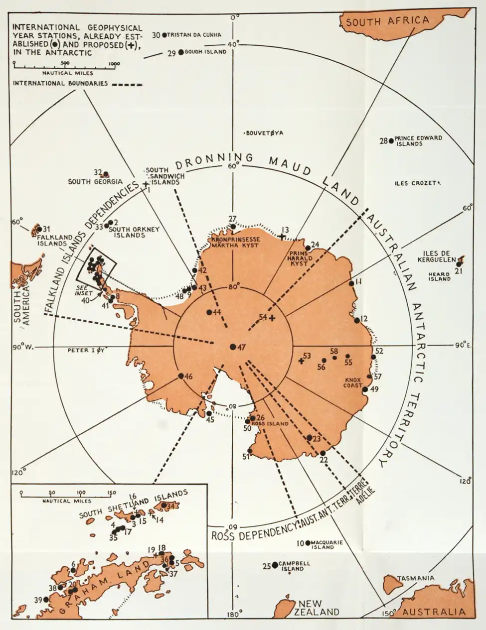 George (Colin) Bertram. <i>Antarctica Today and Tomorrow</i>. Dunedin: University of Otago, 1957.