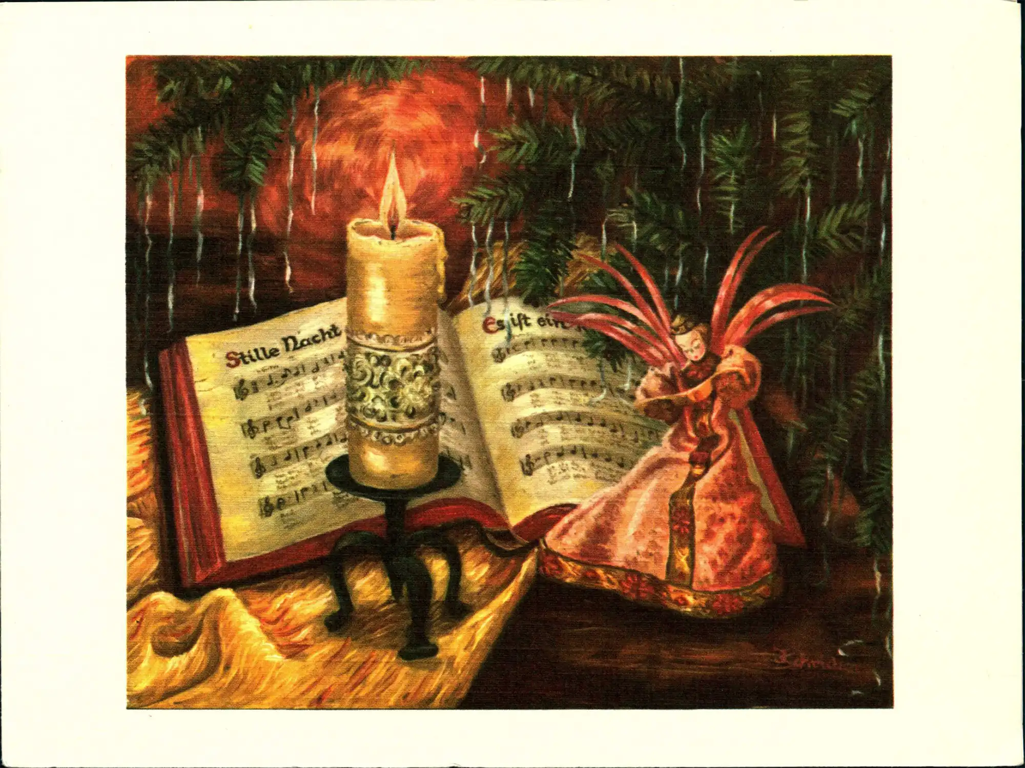 Christmas Cards sent to A.H. Reed