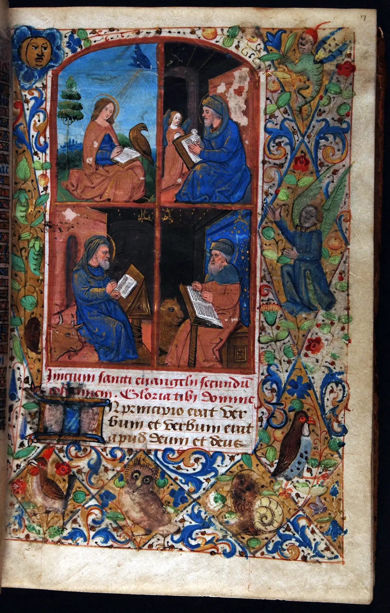 Book of Hours, in Latin and French. Northern France (perhaps Rouen), late fifteenth century. Reed MS8.
