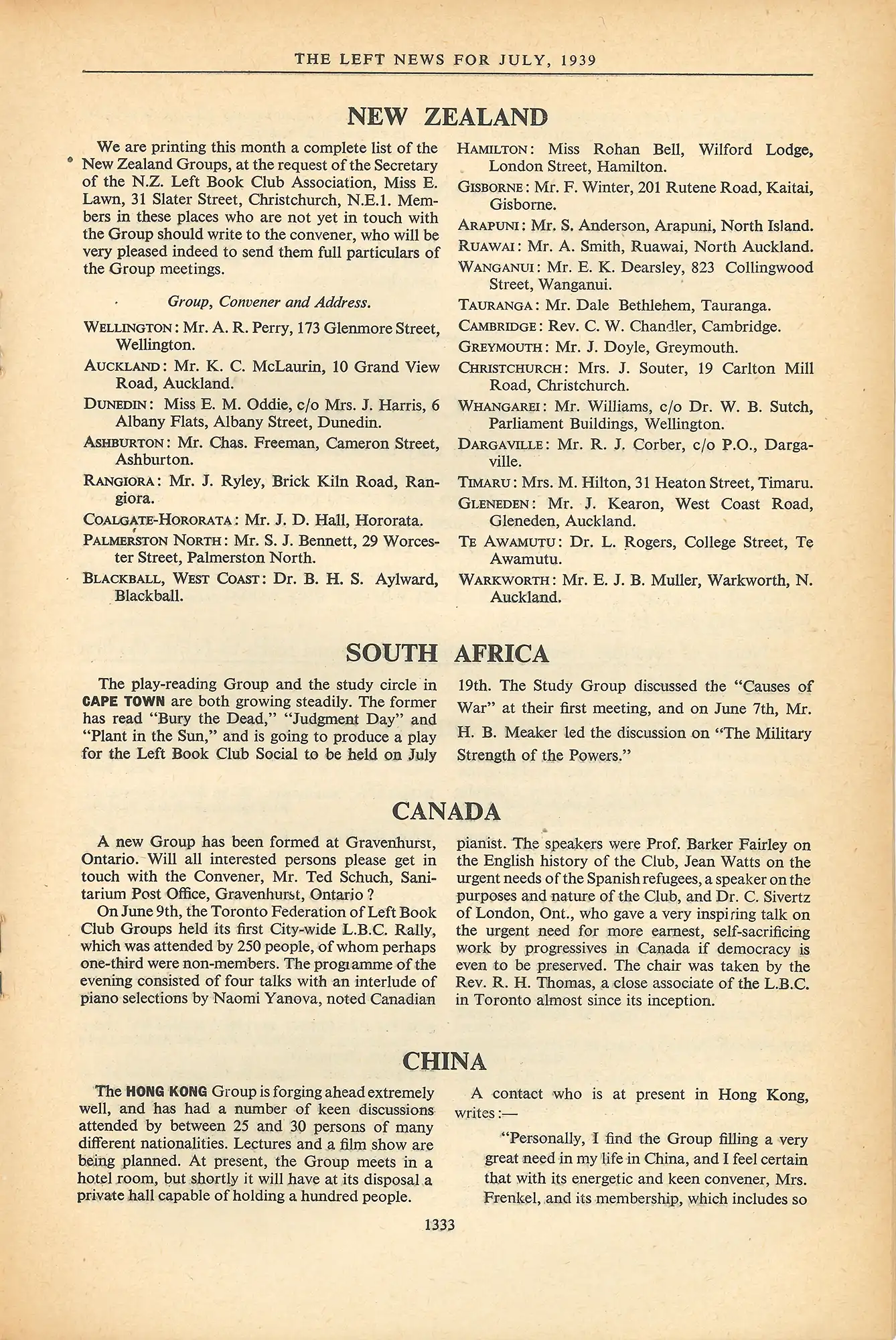 The Left News, No. 39 (July 1939), page 1333.