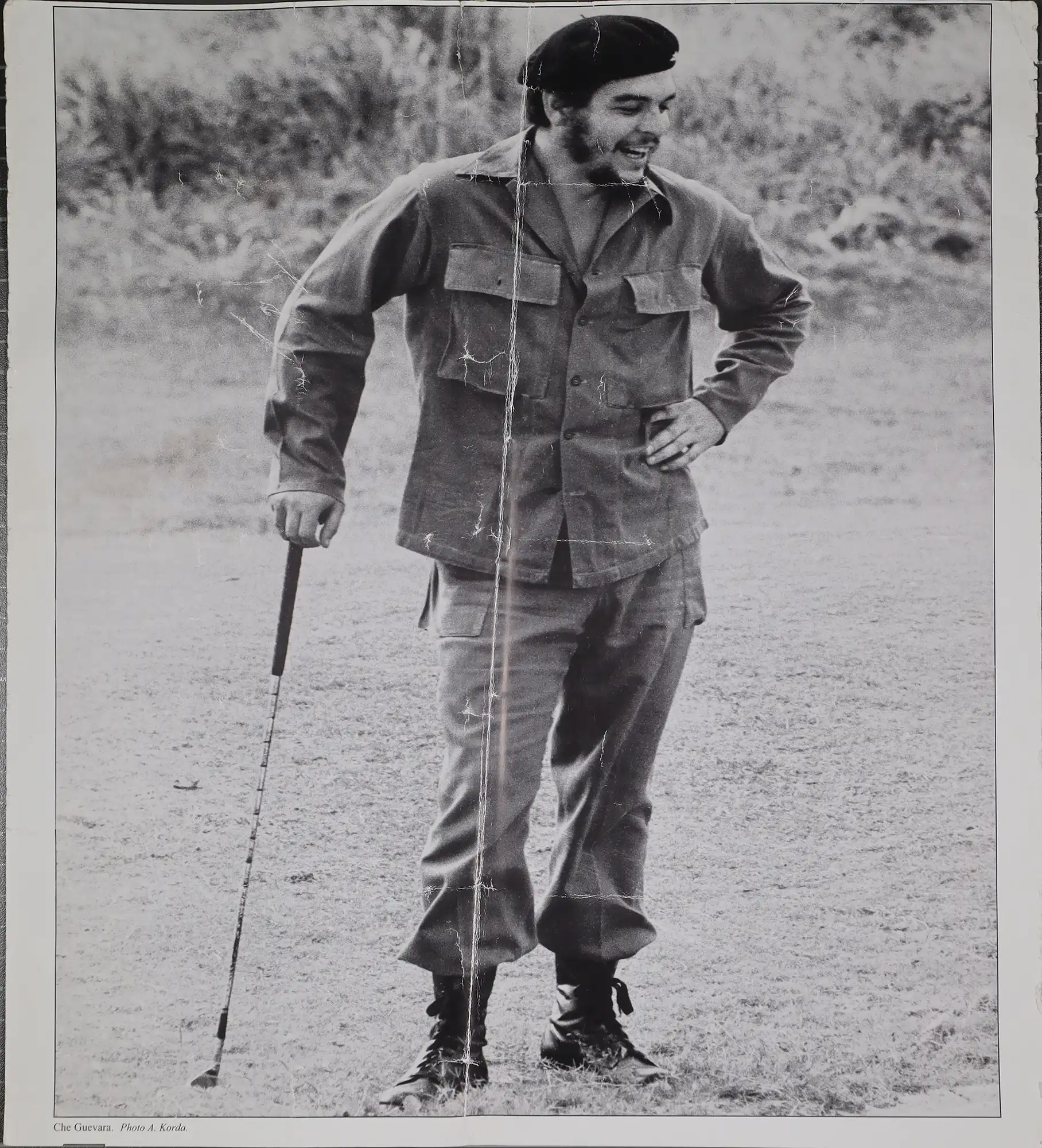Alberto Korda, photograph of ‘Che Guevara golfing’, Havana, Cuba, 1962. SPRH 972.91 CHE 