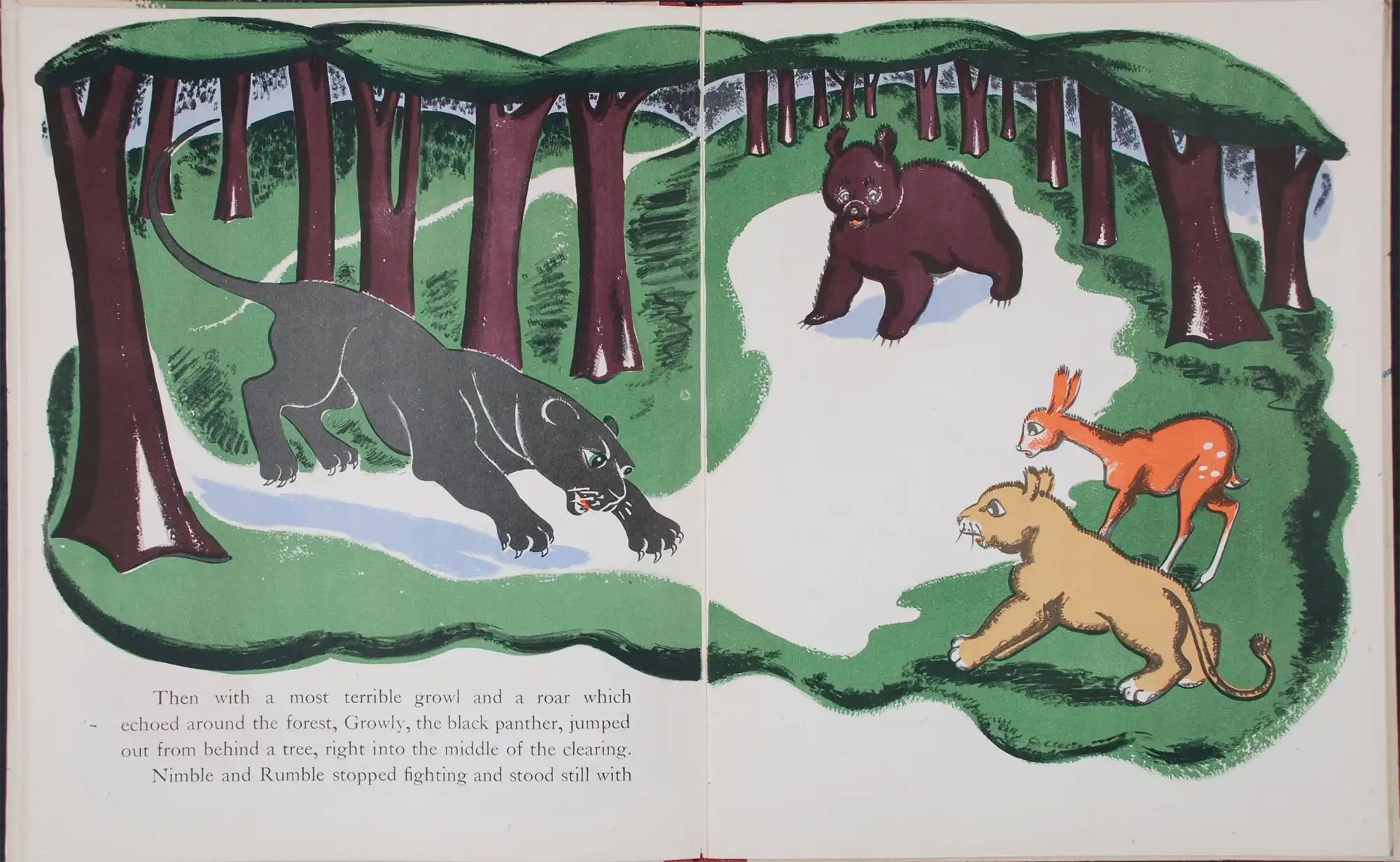 Joan Smith. The adventures of Nimble, Rumble and Tumble. Hamilton, N.Z.: Paul's Book Arcade, 1949.