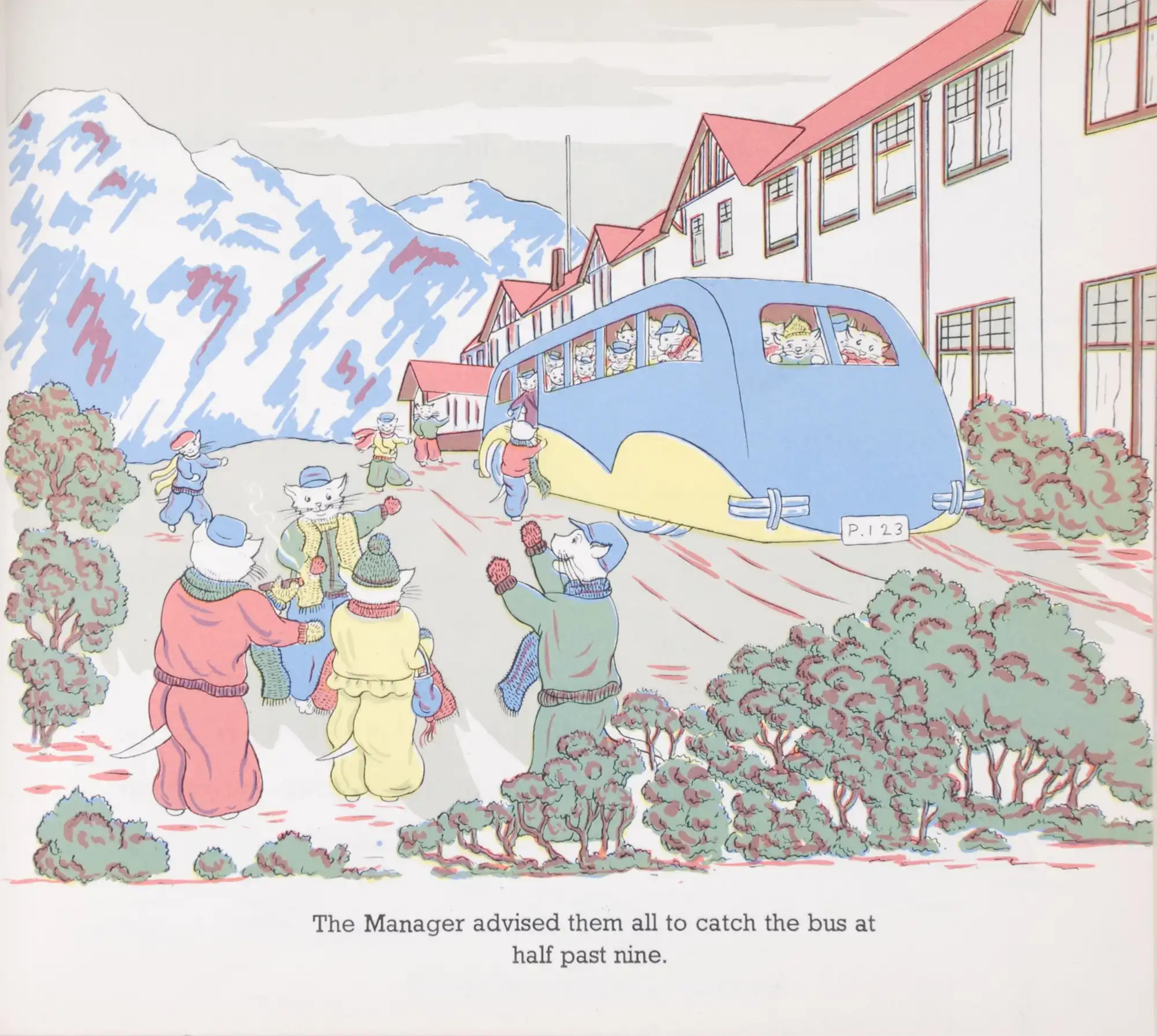 Yvonne Adams. George and Albert Snowywhiskers visit the Southern Alps. Hastings, N.Z.: Pictorial Publications, [1952].