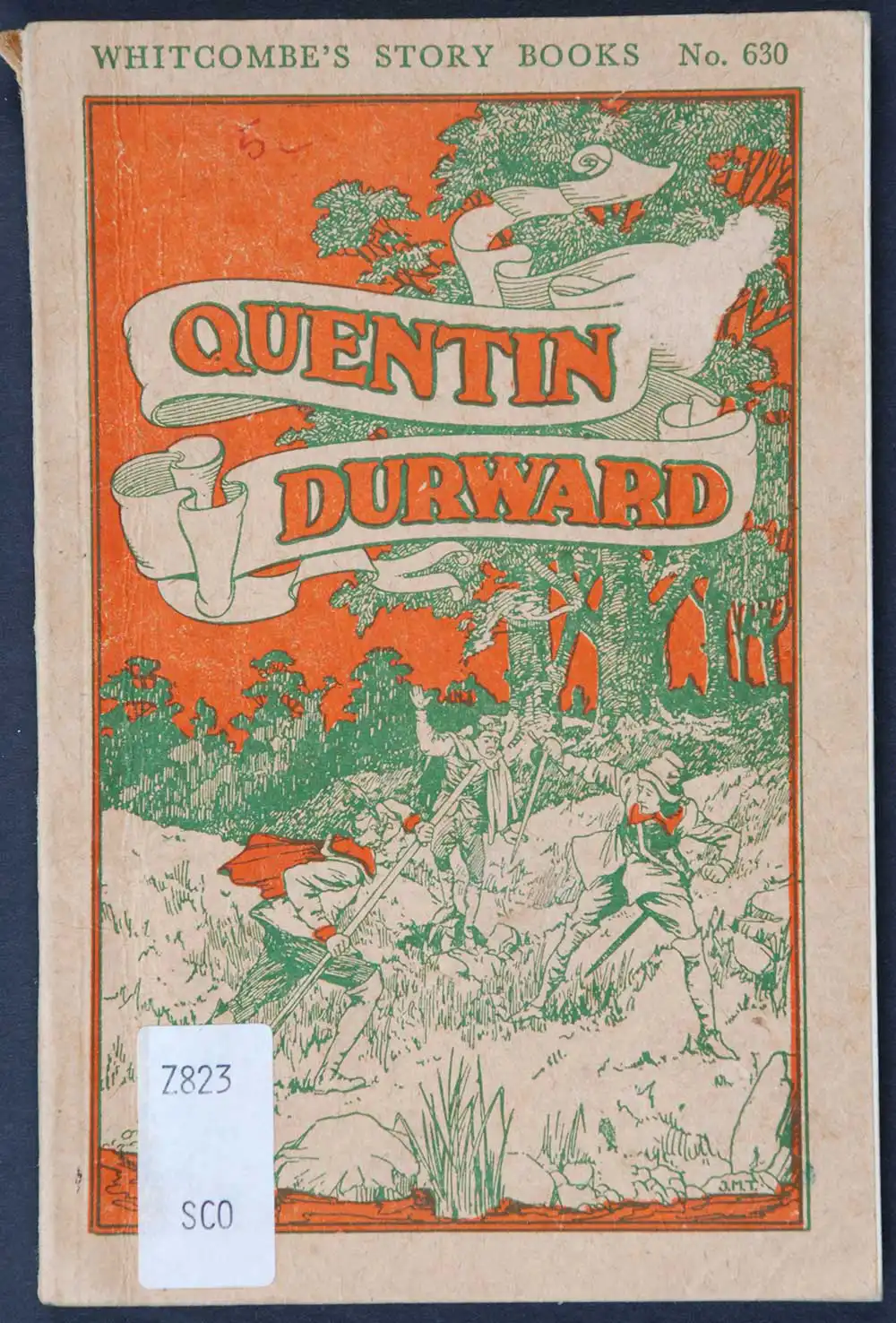 Sir Walter Scott. <em>Quentin Durward.</em> [Abridged]. Christchurch: Whitcombe & Tombs, [1955].