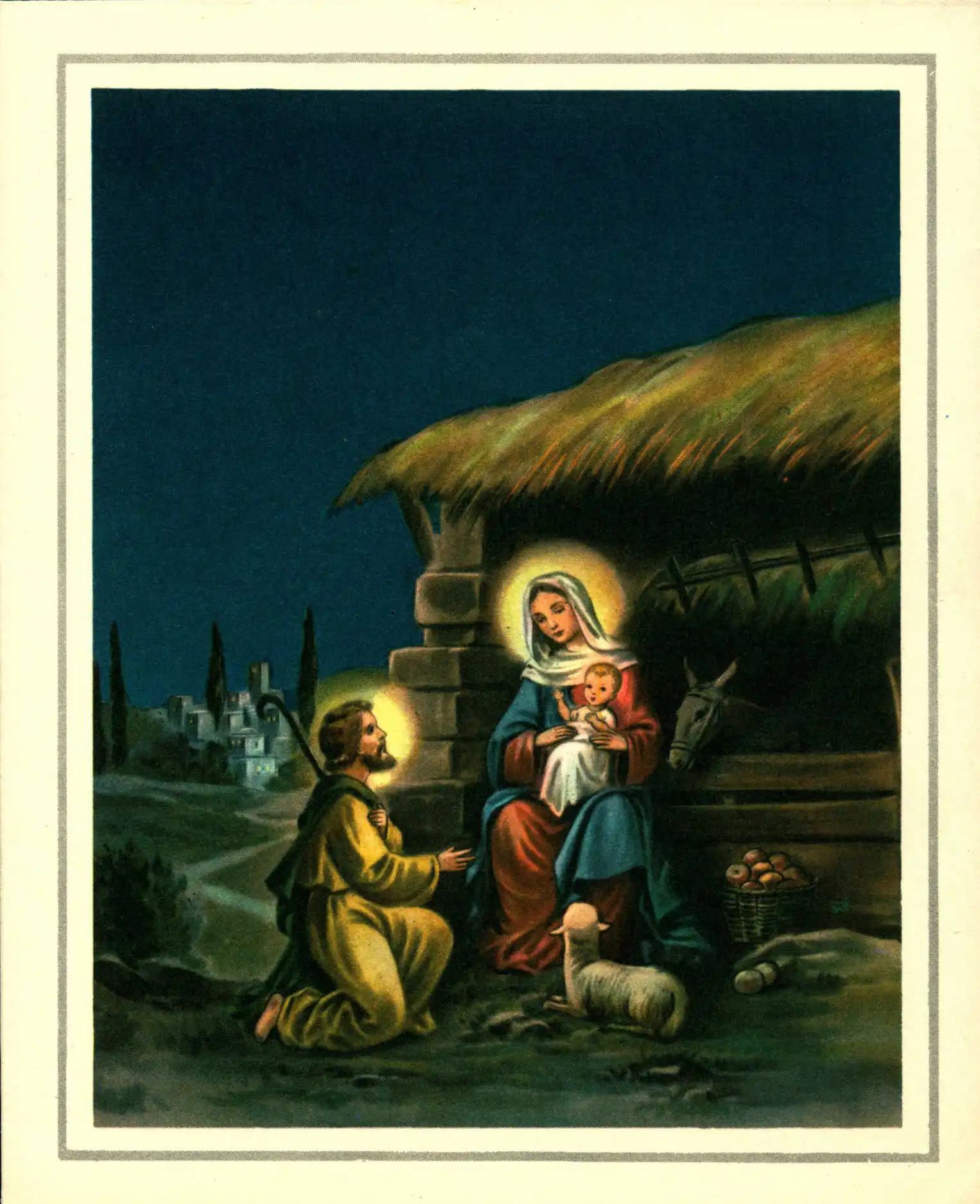 Collection of Christmas Cards, 1940s-1960s