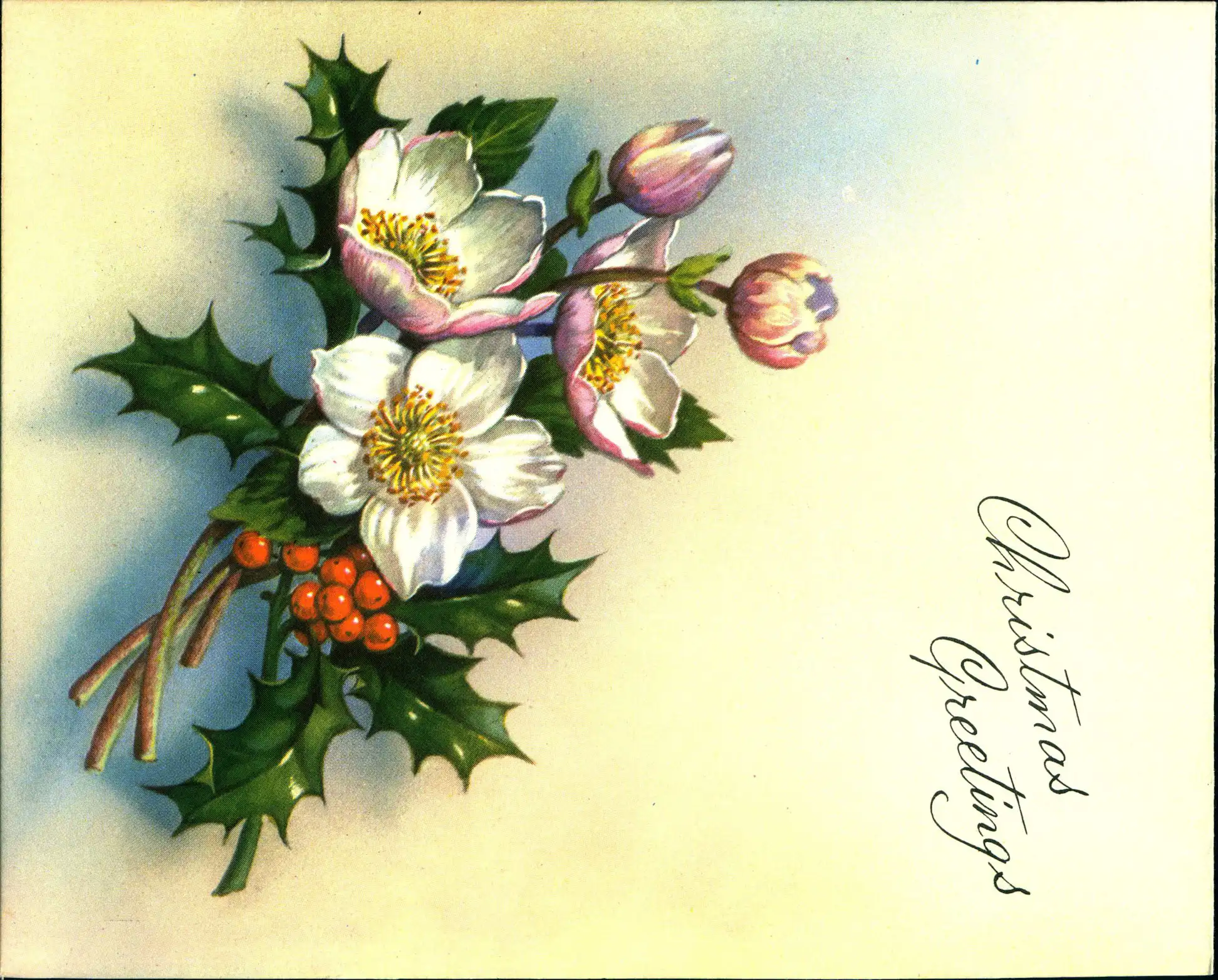Collection of Christmas Cards, 1940s-1960s