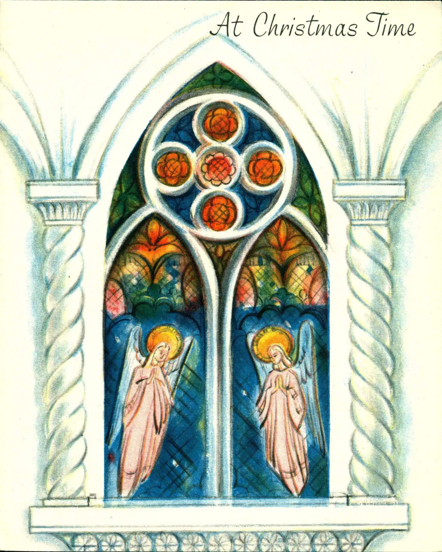 Christmas Cards sent to A.H. Reed