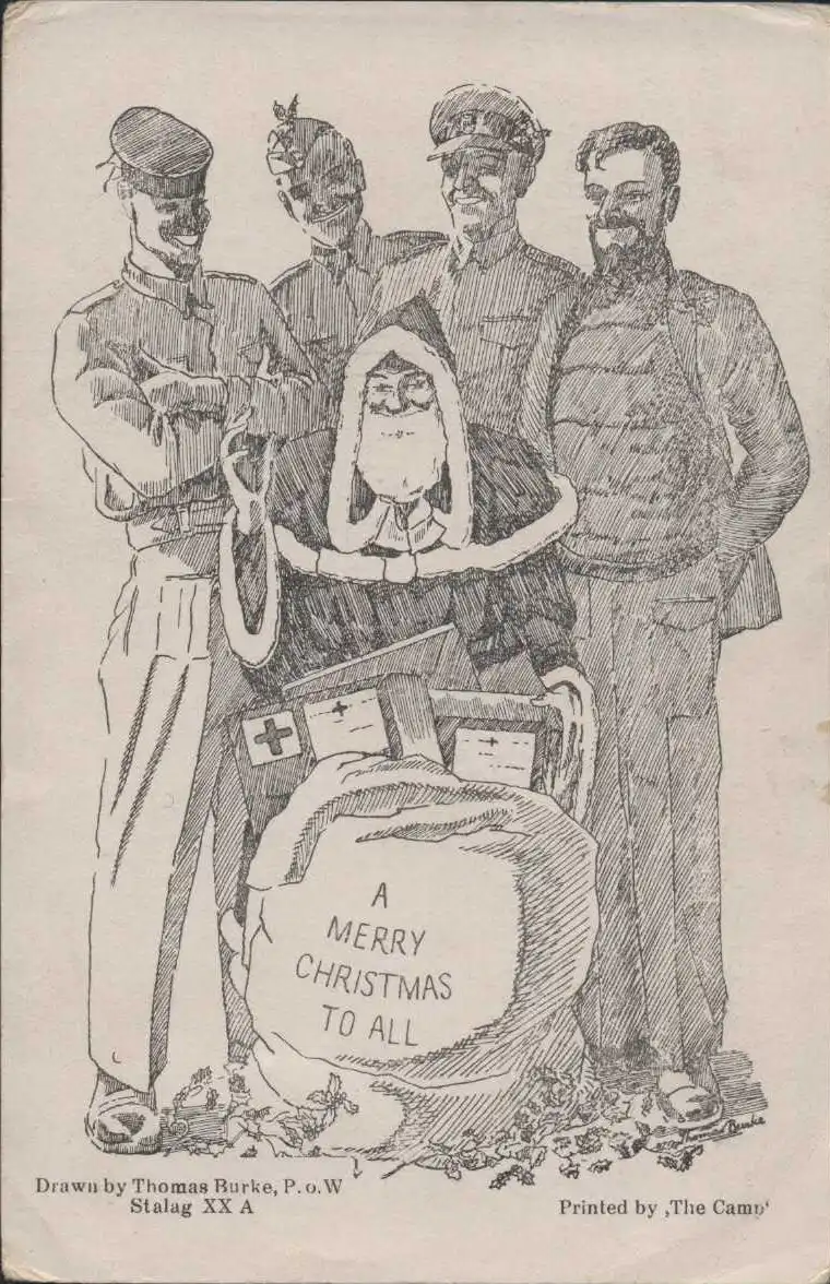 Wartime Christmas Cards