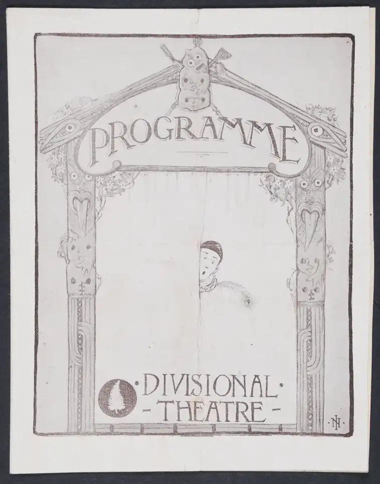 New Zealand Divisional Theatre. Programme. 19-22 July 1917