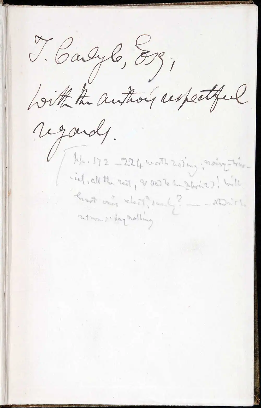 James Hutchison Stirling. <em>Jerrold, Tennyson and Macaulay: with other critical essays</em>. Edinburgh: Edmonston & Douglas, 1868.