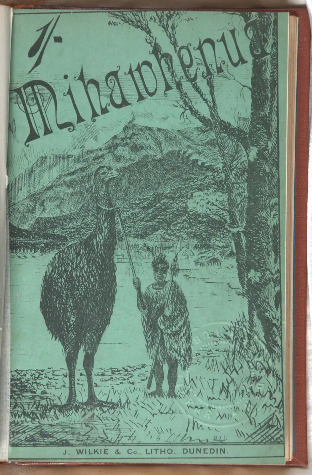 R.W. Brock. <em>Mihawhenua: the adventures of a party of tourists amongst a tribe of Maoris discovered in Western Otago, New Zealand.</em> Dunedin: J. Wilkie & Co., 1888.
