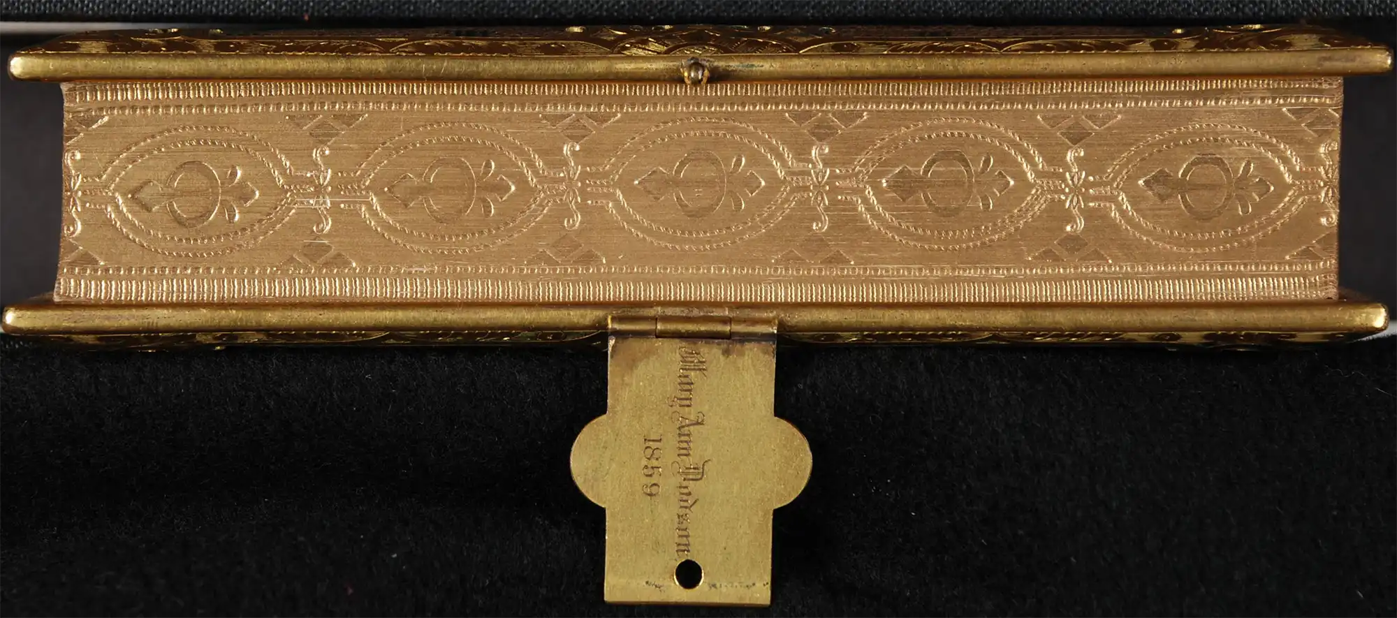 The Book of Common Prayer and Administration of the Sacraments. London: Samuel Bagster, 1839. Bound with: The English version of the polyglott Bible containing the Old and New Testaments. London: Samuel Bagster, 1839.