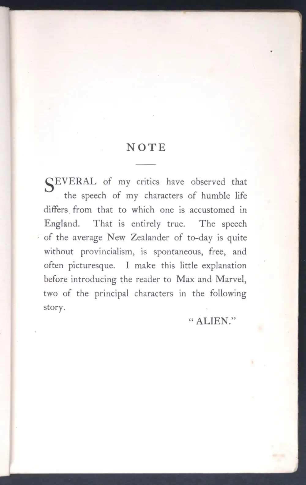Alien. <em>The untold half</em>. London: Hutchinson, 1899.