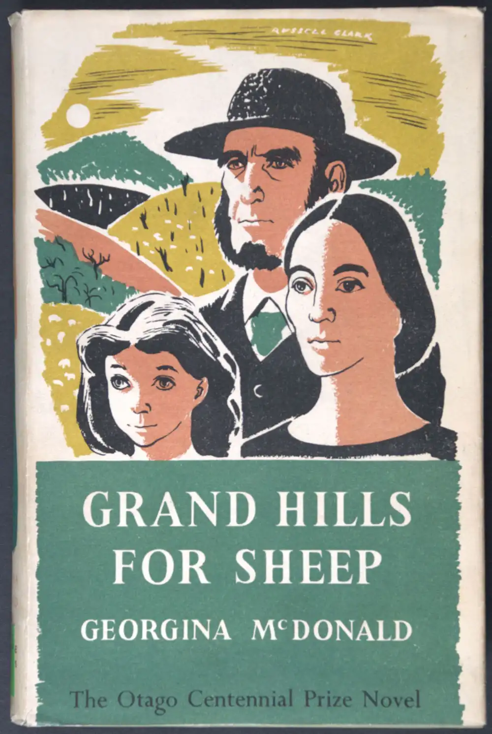 McDonald, Georgina. <em>Grand hills for sheep.</em> Christchurch: Whitcombe & Tombs, 1949.