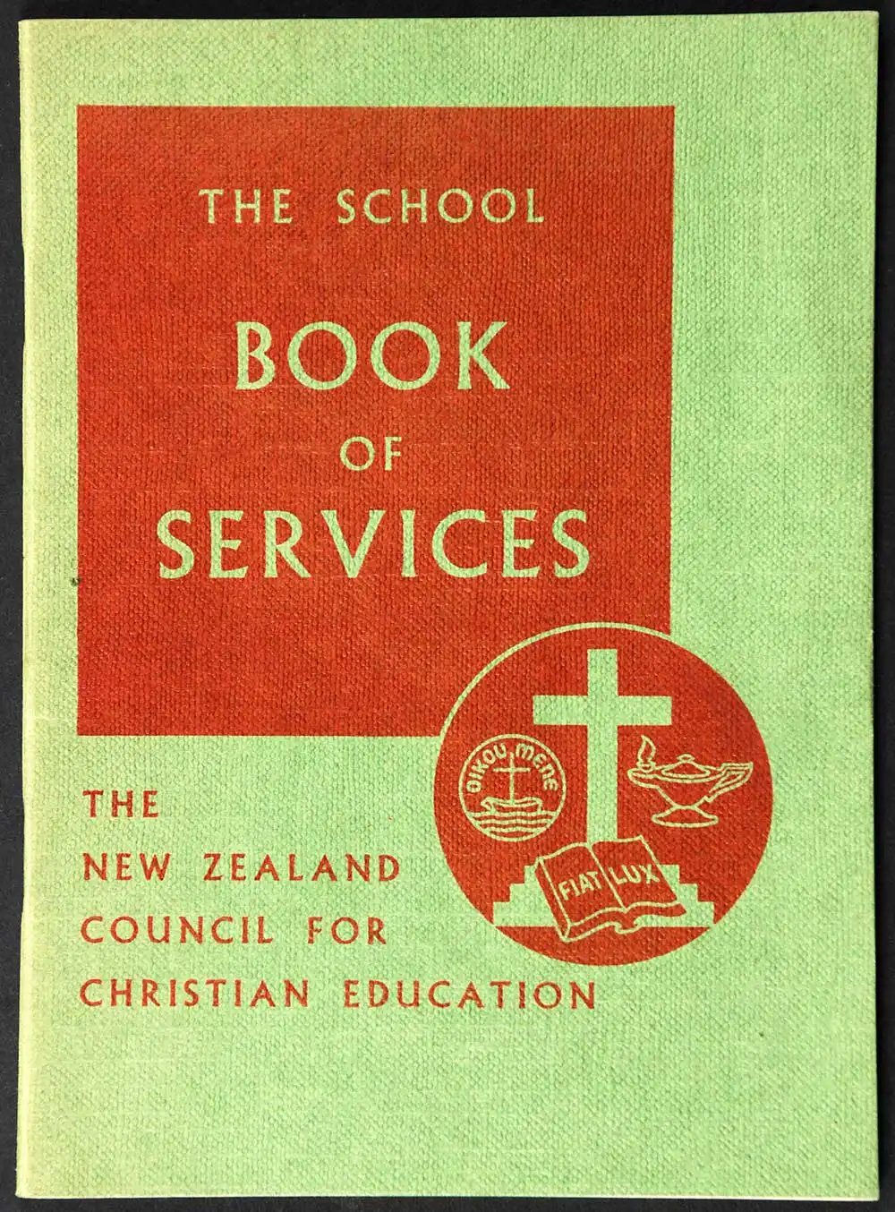 New Zealand Council for Christian Education. <em>The school book of services.</em> Revised edition. Wellington: A.H. & A.W. Reed, 1962.