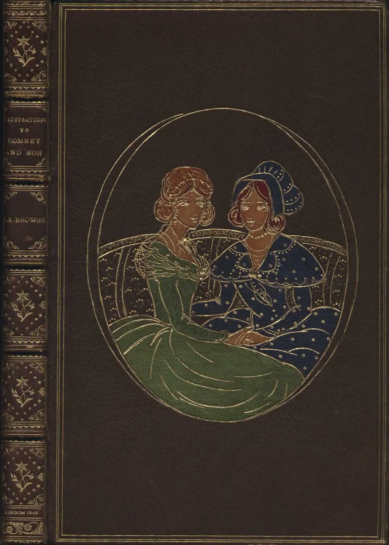 Hablot Knight Brown. Illustrations to Dombey and Son. [1909?]