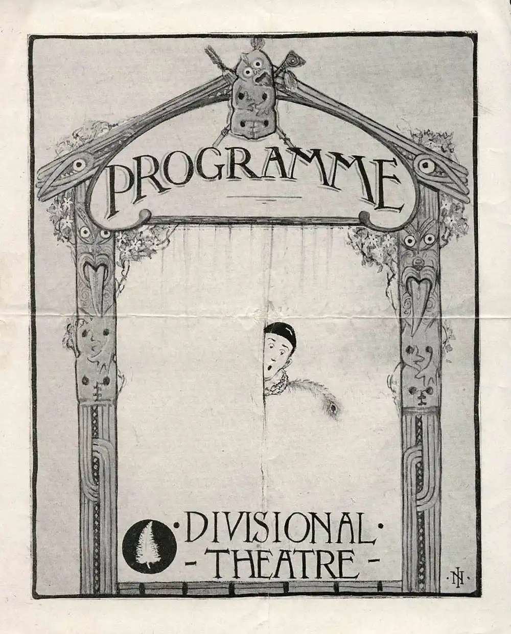 <em>Divisional Theatre: Programme</em>. (‘The Kiwis’). Paris, Dec. 25-27, 1916.