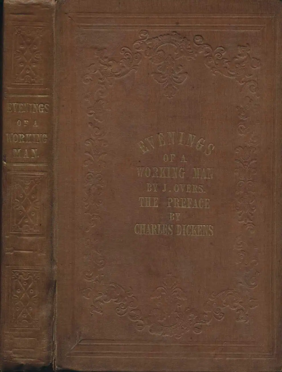 John Overs. Evenings of a working man: being the occupation of his scanty leisure. London: T.C. Newby, 1844.