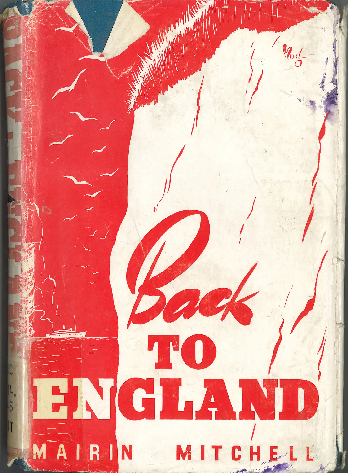 Mairin Mitchell, Back to England: An Account of the Author’s Travels on the Continent from 1937 to 1939 and Her Observations on Wartime Conditions in Britain in 1940. 3rd ed. (1942). RBC 914.045 MIL