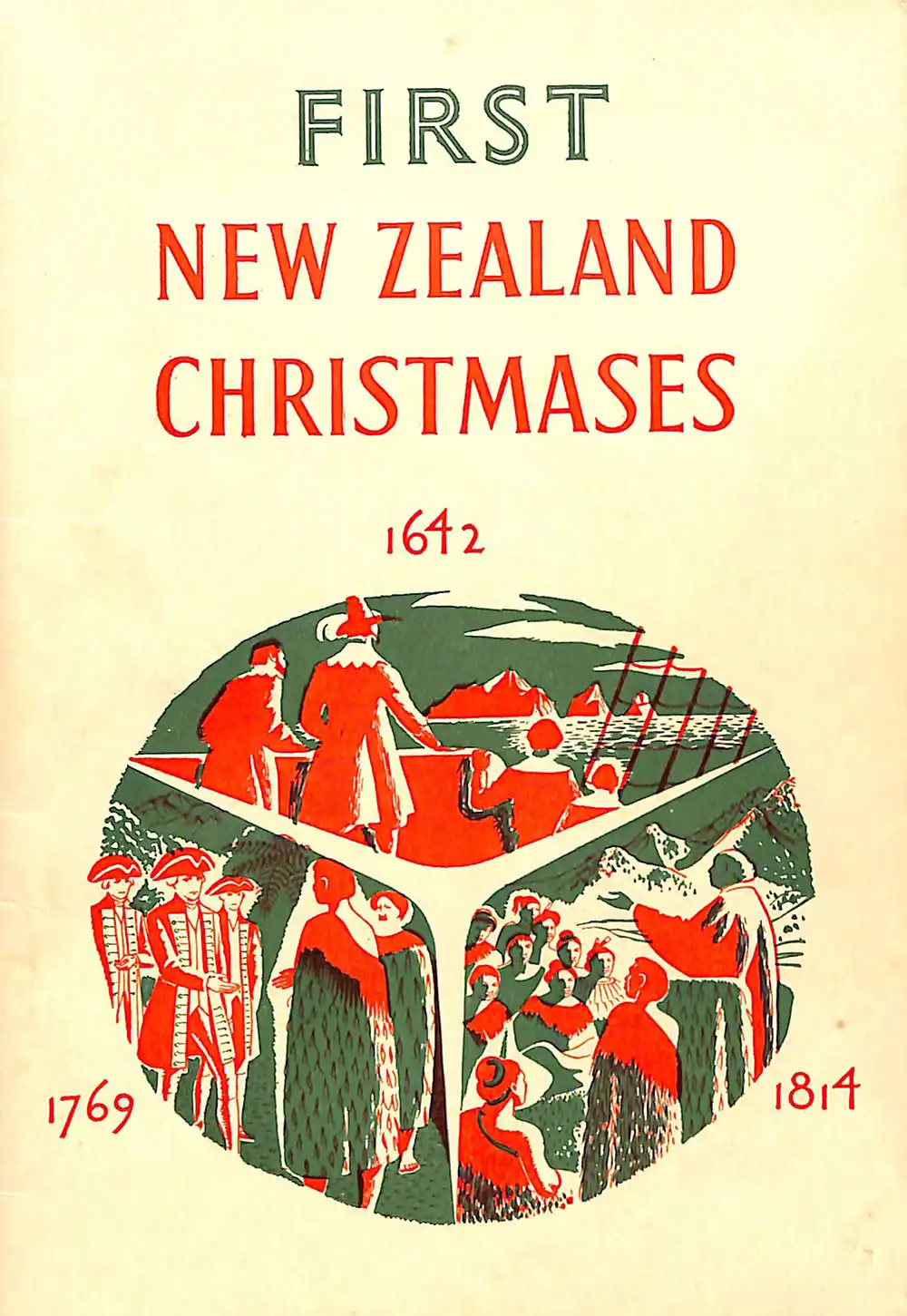 A.H. & A.W. Reed. <em>First New Zealand Christmases.</em> New edition. Wellington: A.H. & A.W. Reed, 1955.