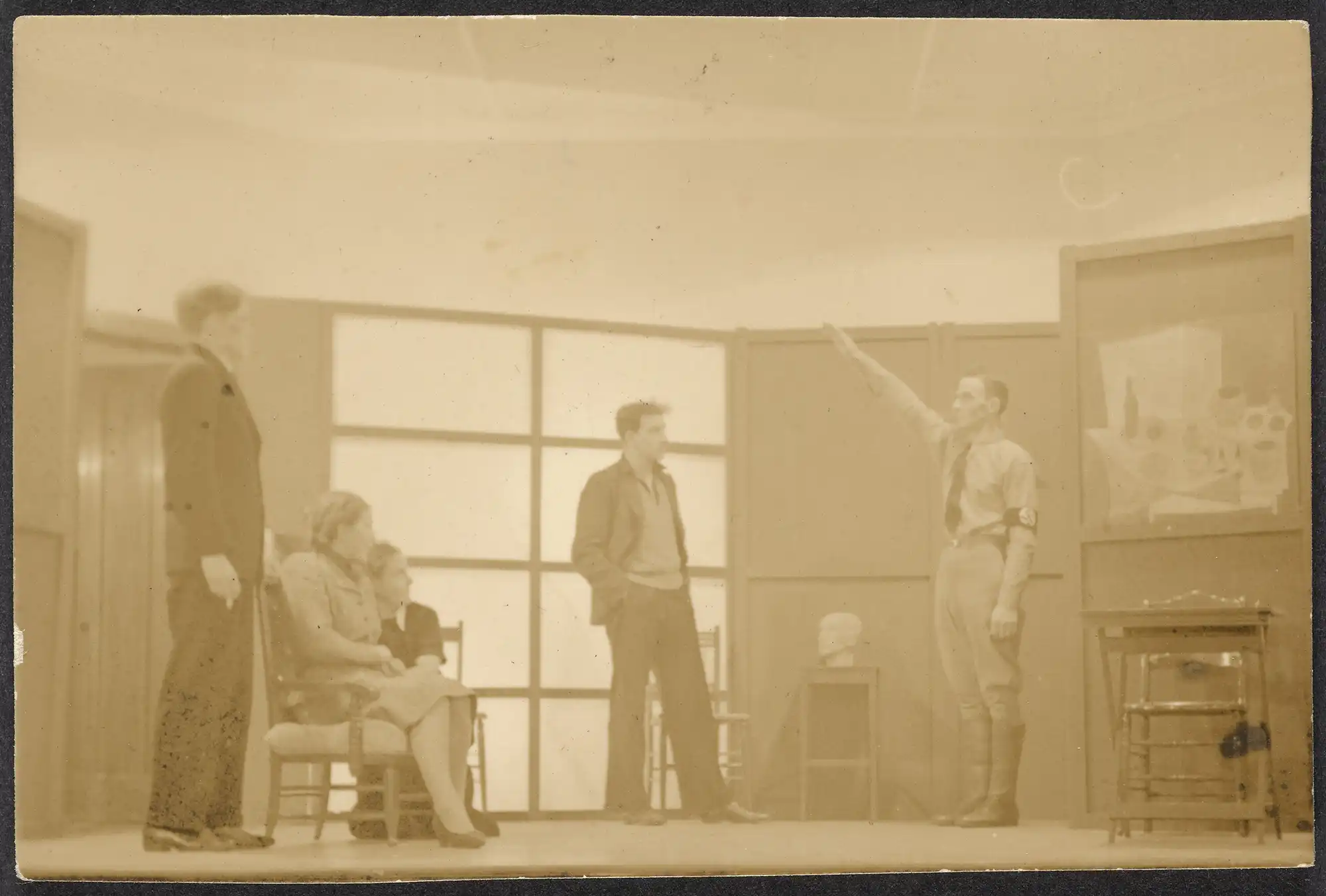 ‘Professor Mamlock’, Left Book Club drama production, Dunedin, 1939. Photographer unknown, Box-265-007, Hocken Collections Uare Taoka o Hākena, University of Otago